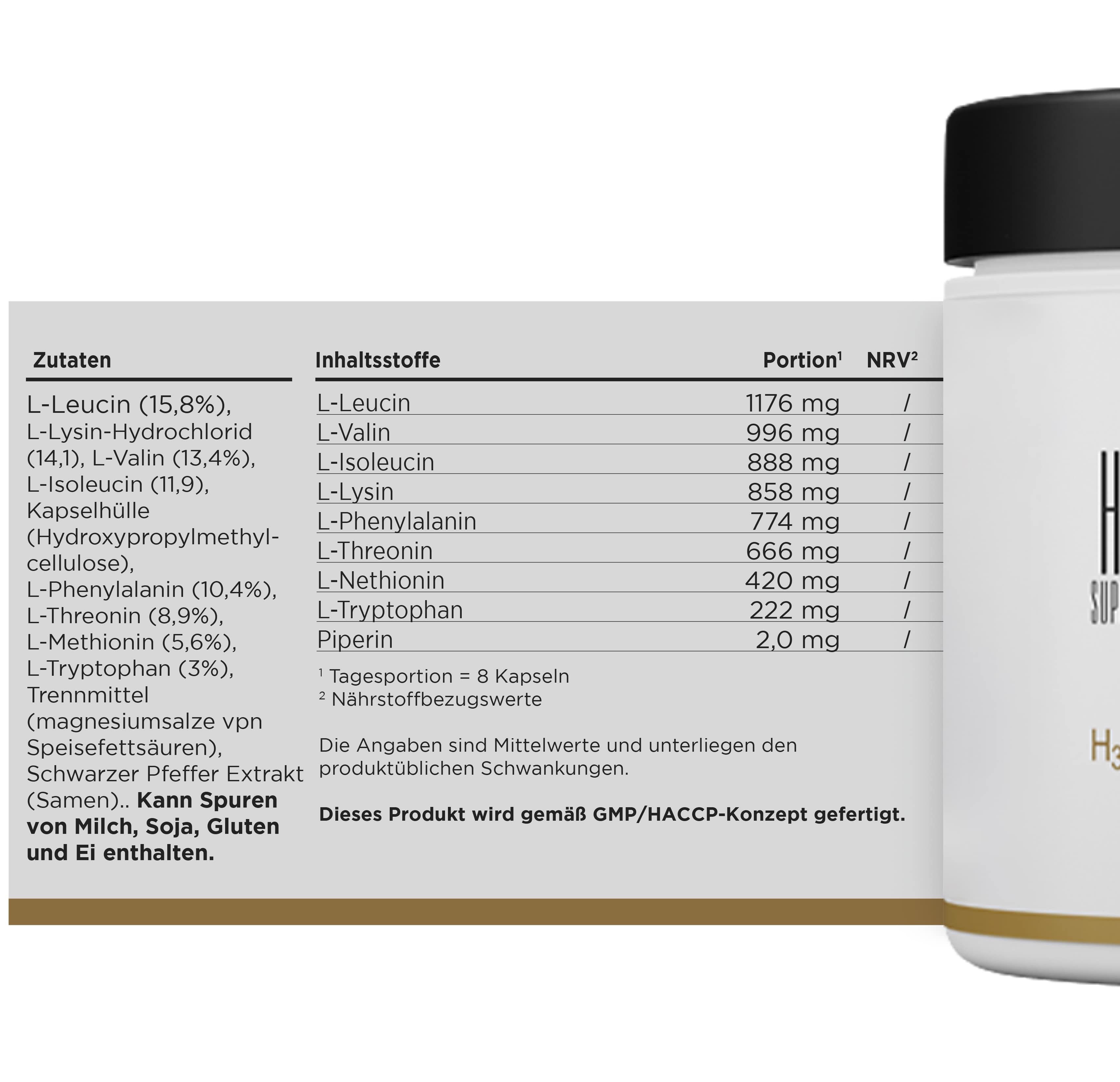 HBN Supplements - EAA Code 200 St Kapseln