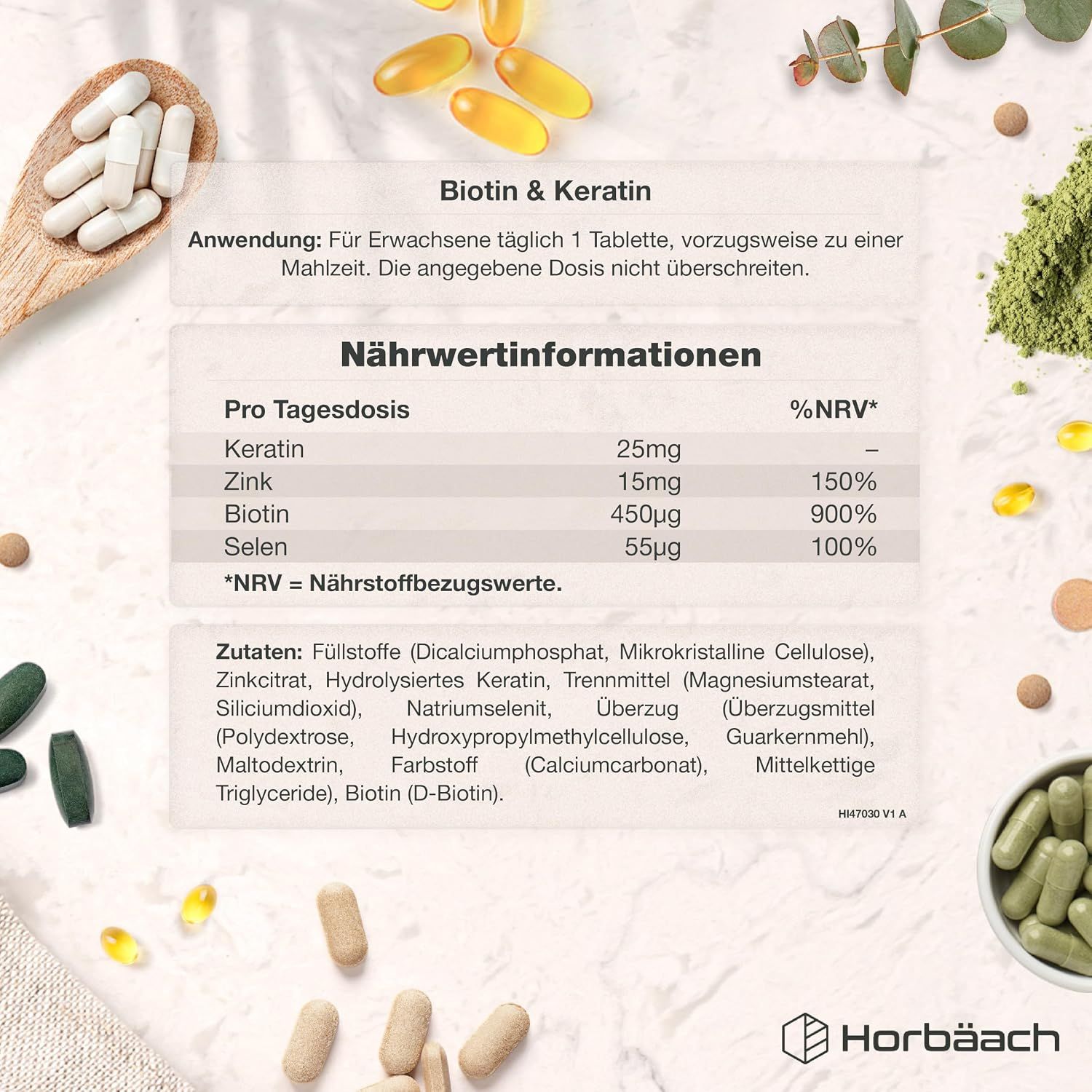 Horbäach Biotin-Keratin-Komplex