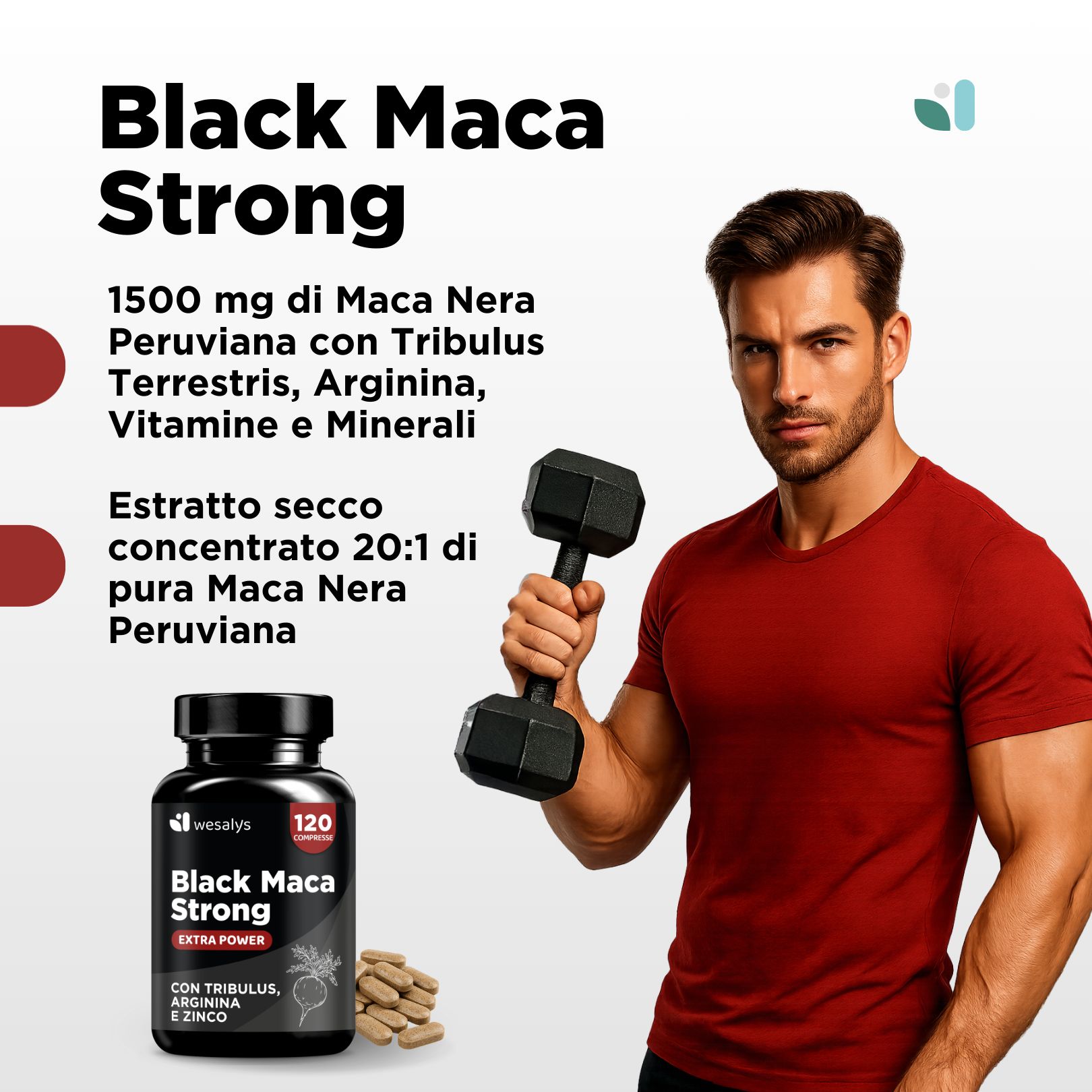 WESALYS Black Maca Strong