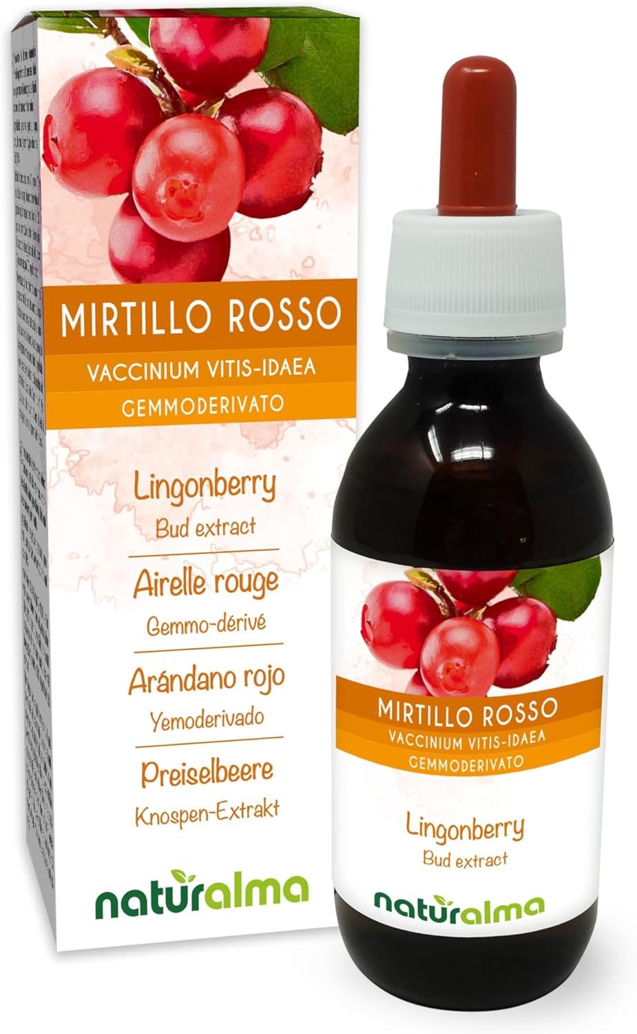 Naturalma Preiselbeere Vaccinium vitis-idaea Flüssig 120 ml