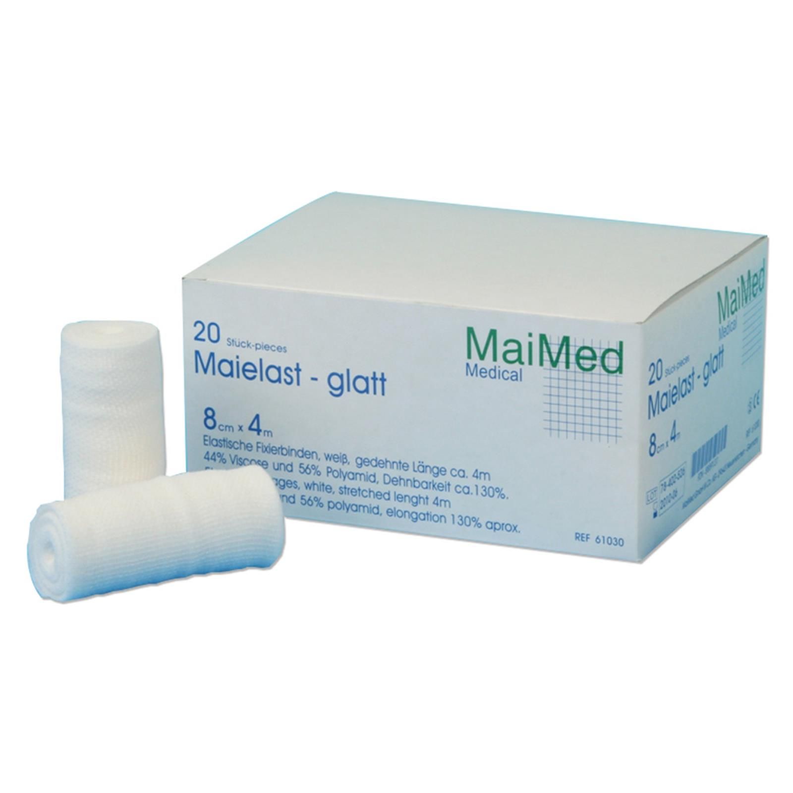 MaiMed Maielast glatt elastische Fixierbinde 6 cm x 4 m