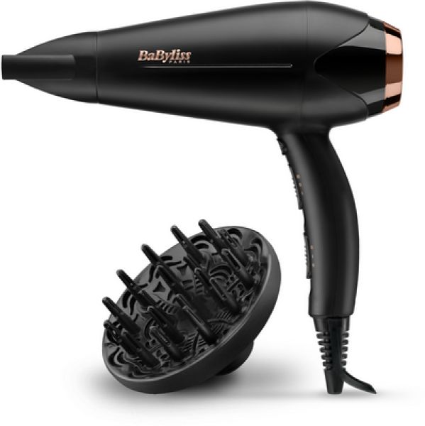 BaByliss Haartrockner D570DE Turbo Shine 2200 schwarz/bronze