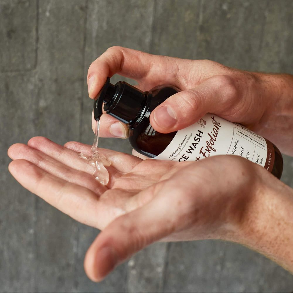 Monsieur BARBIER - Peeling-Reiniger für Gesicht und Körper für Männer