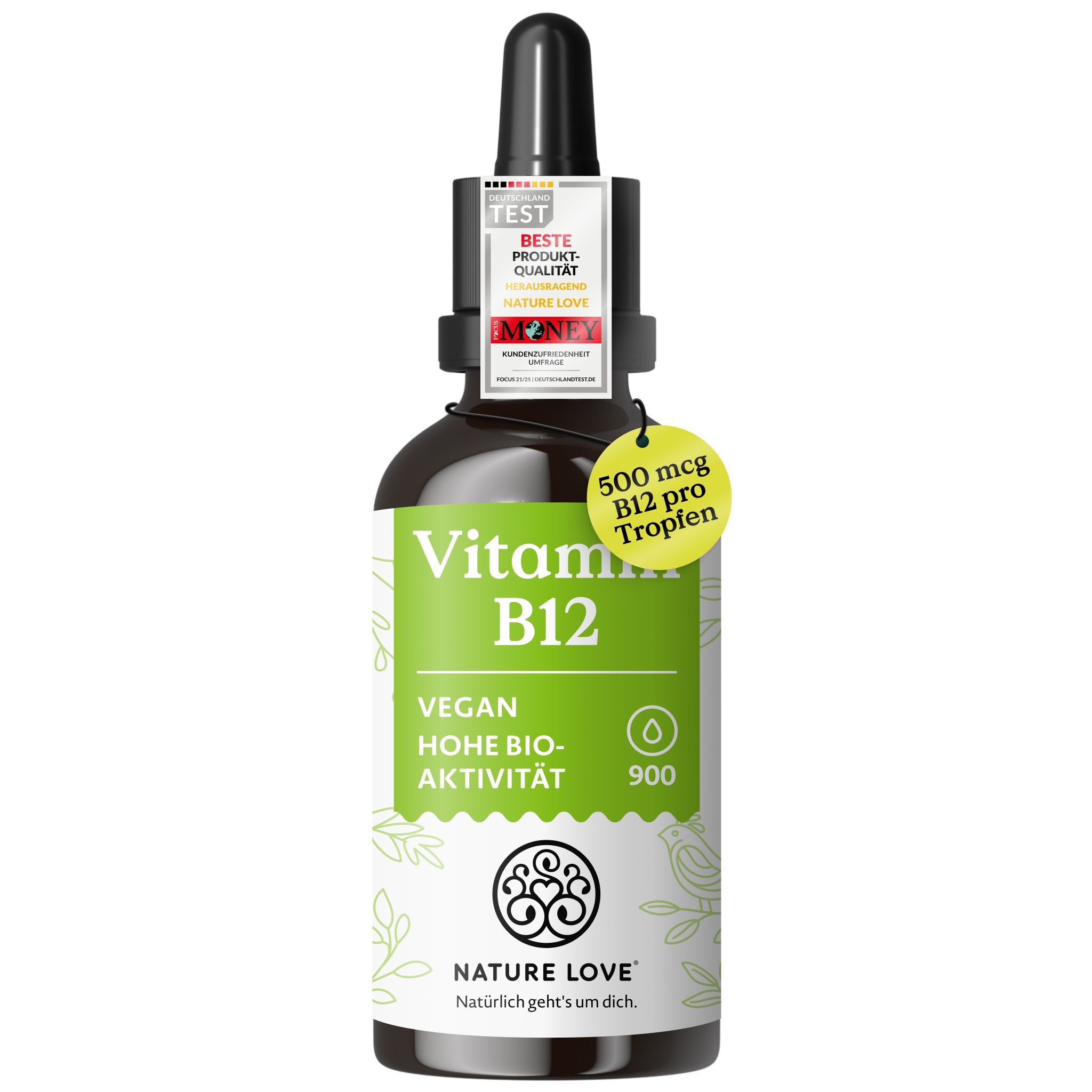 NATURE LOVE® Vitamina B12 500 µg