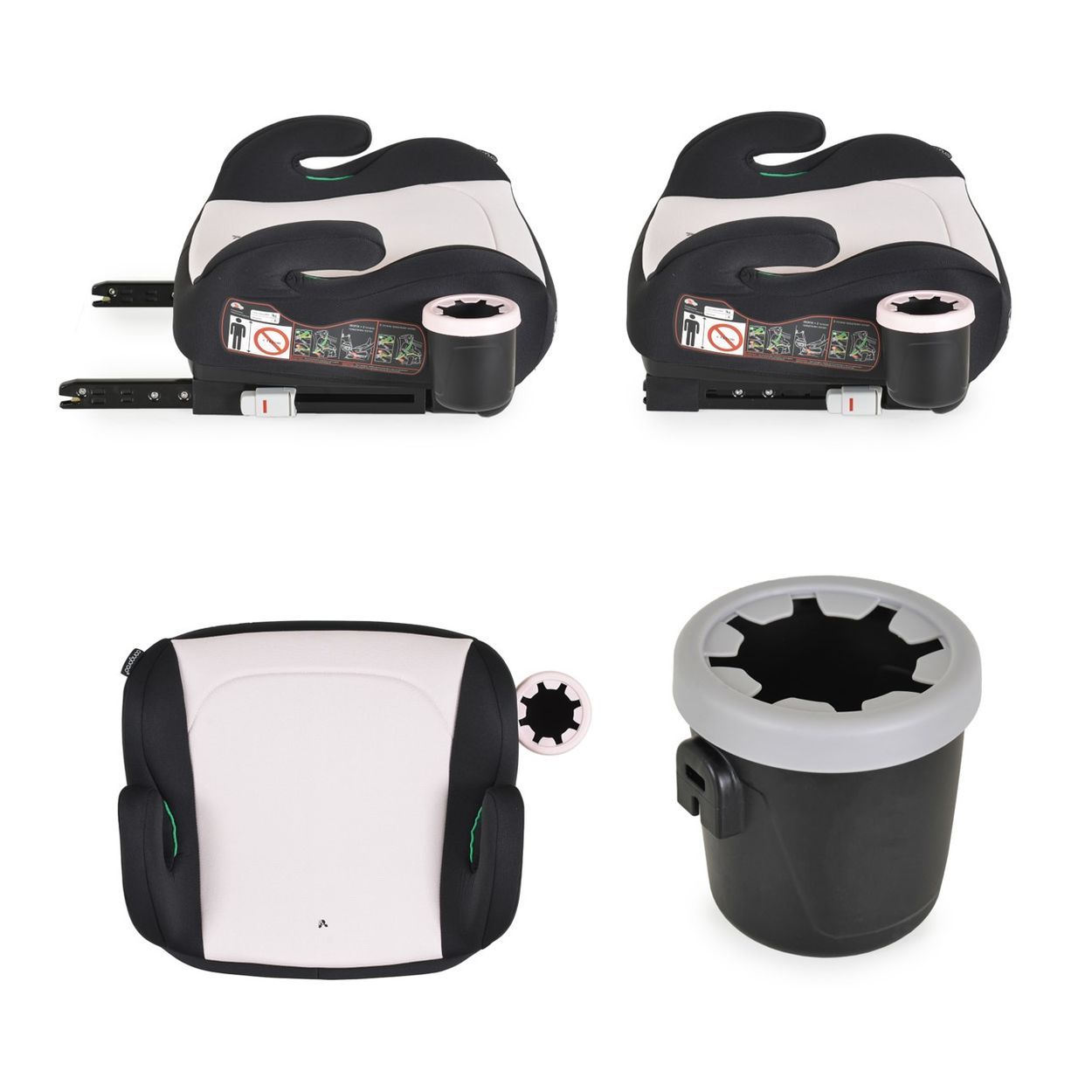 Cangaroo Kindersitzerhöhung i-Swift Isofix (125-150 cm)