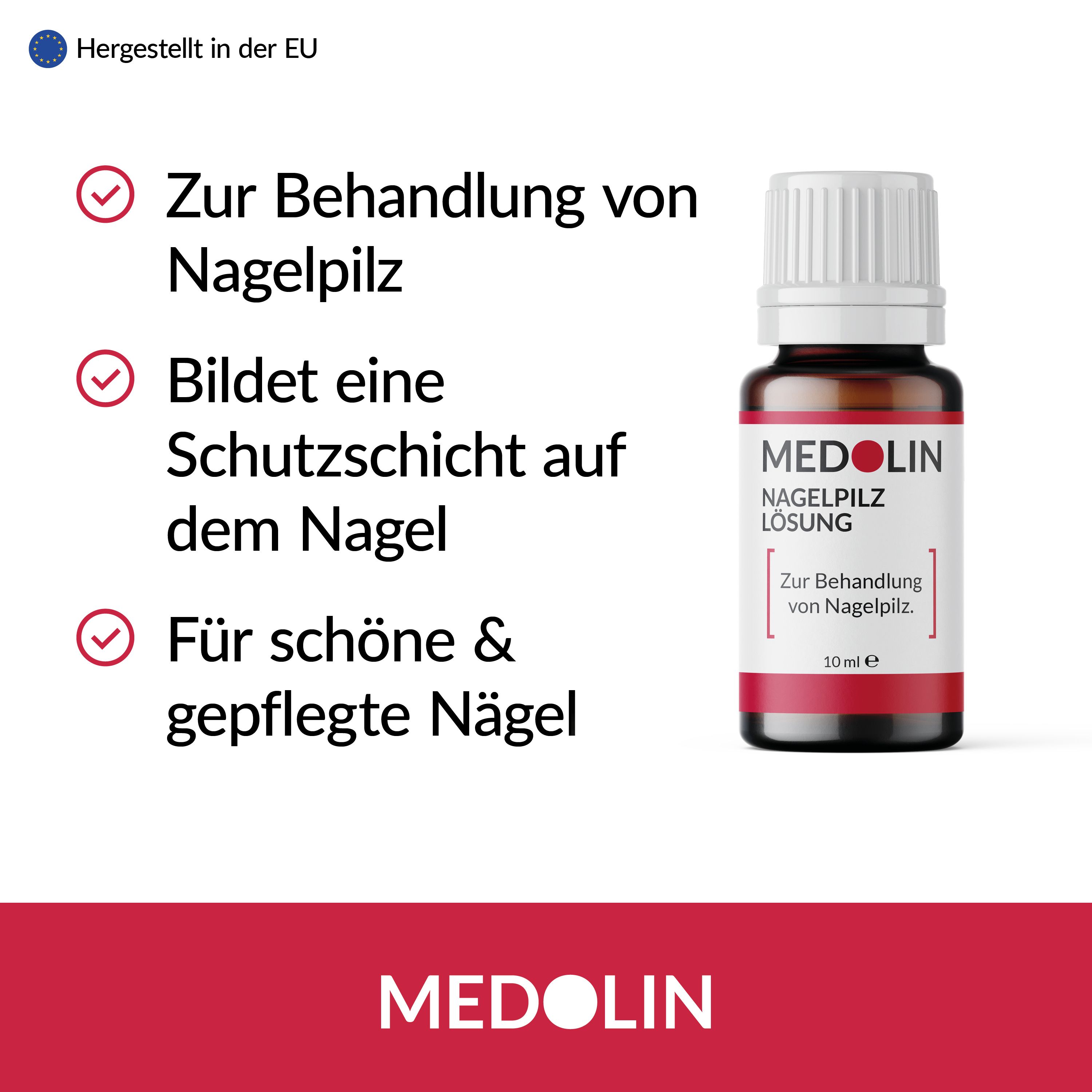 Medolin Nagelpilz Lösung 2er Set