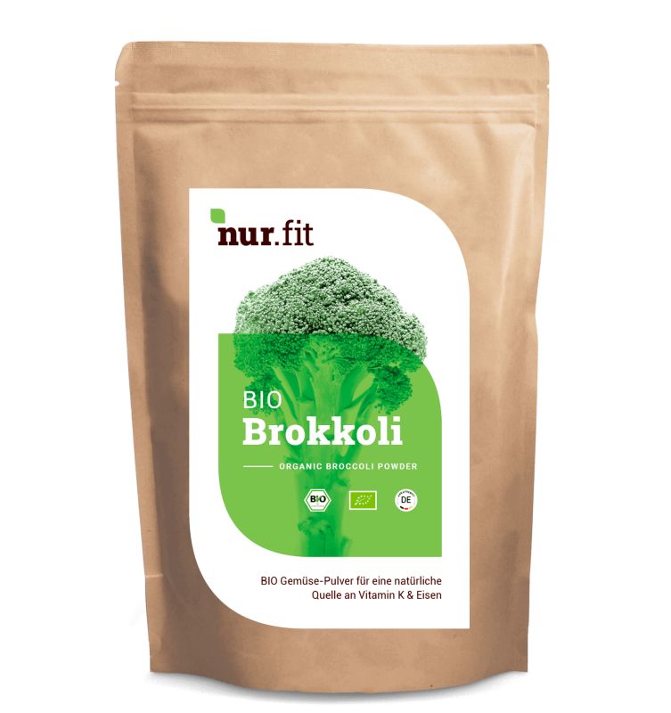 nur.fit BIO Brokkoli Pulver