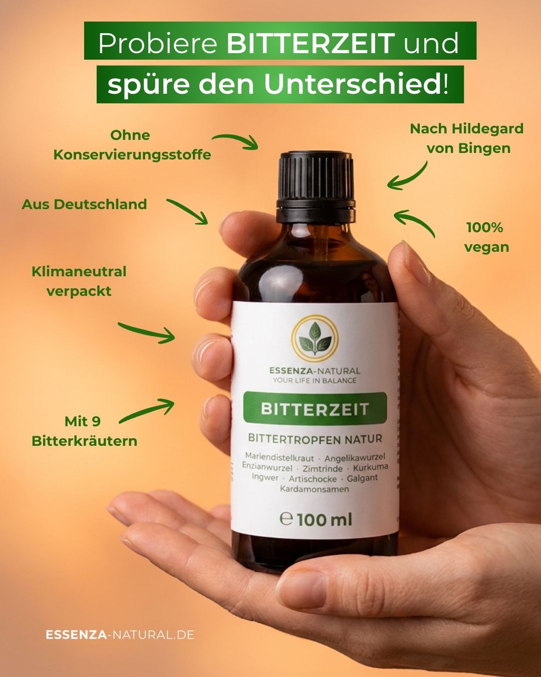 ESSENZA-NATURAL BITTERZEIT