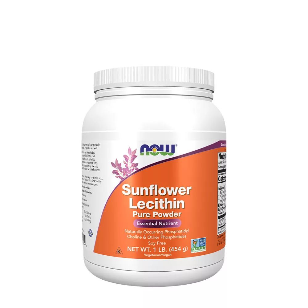 NOW Foods Sonnenblumenlecithin, Pulver 454 g