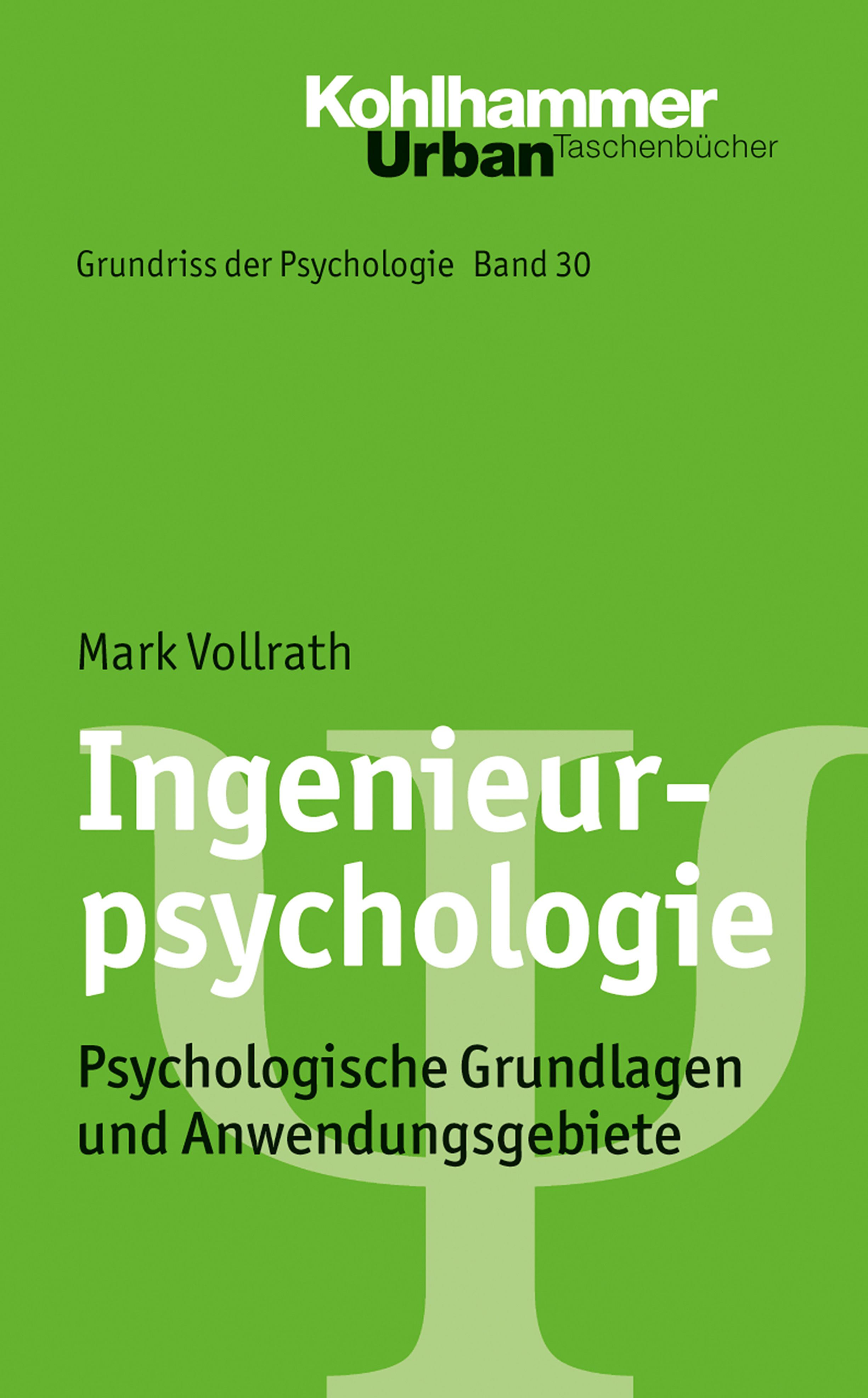 Grundriss der Psychologie / Ingenieurpsychologie