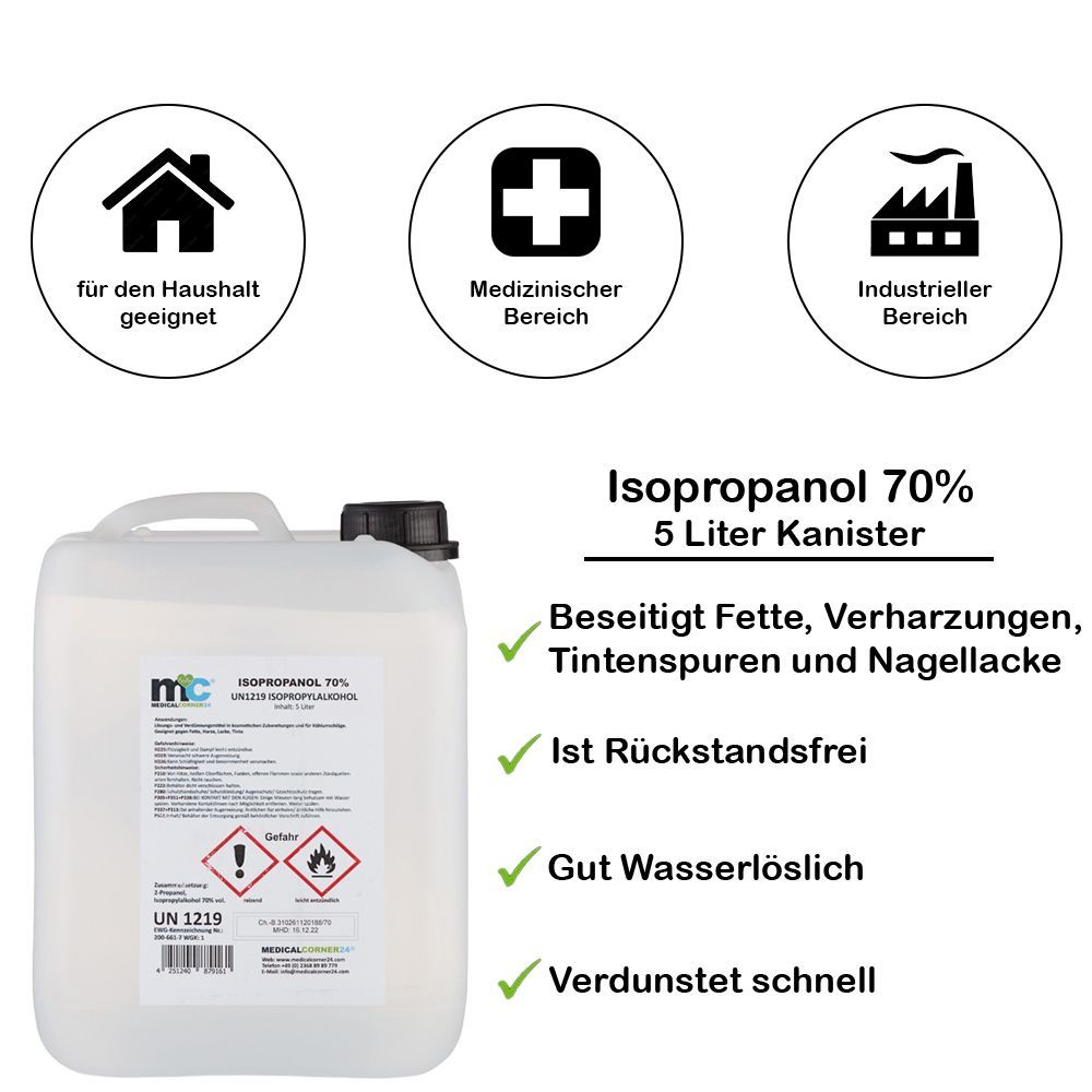 Medicalcorner24 Isopropanol 70%