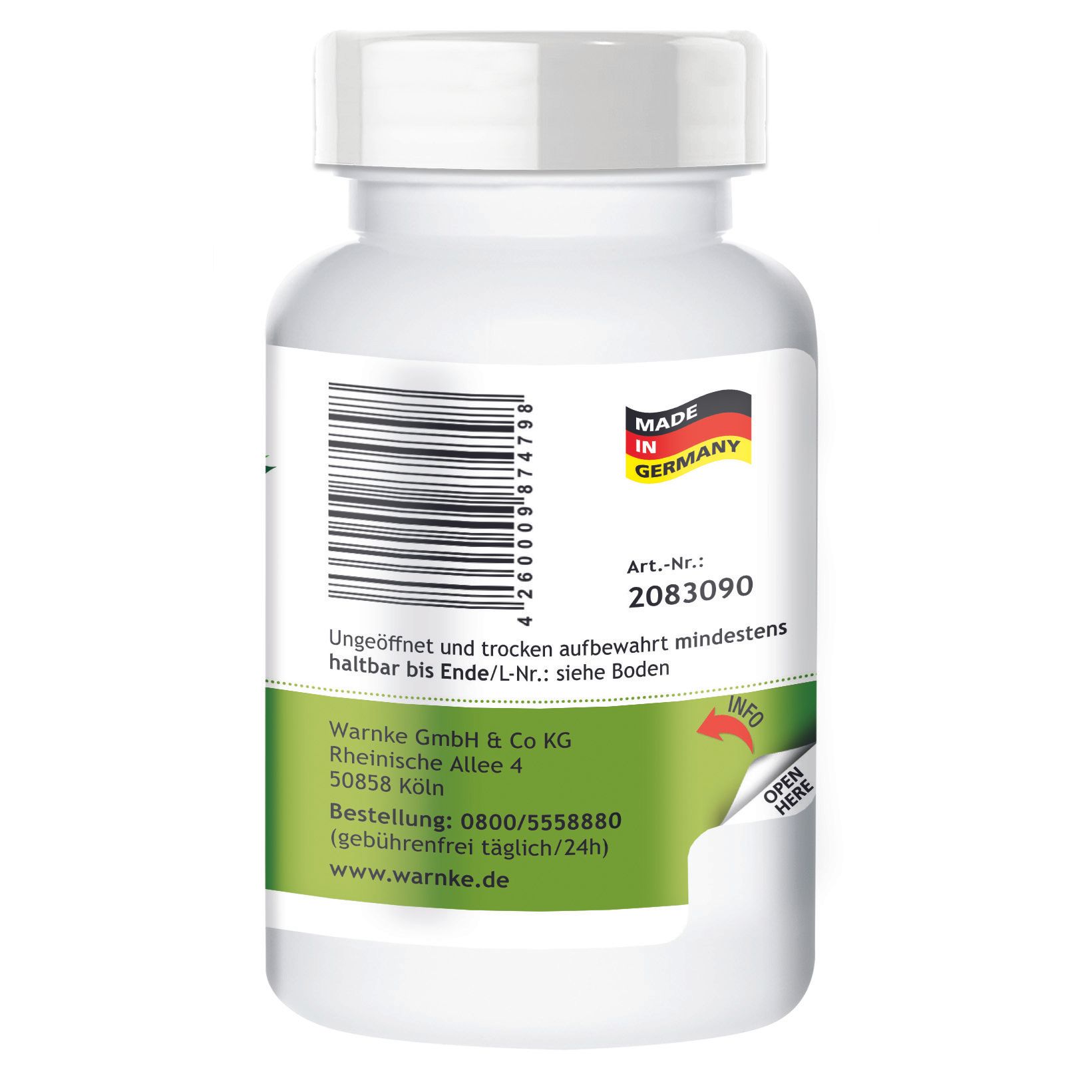 Warnke Vitalstoffe | Teufelskralle Extrakt 510mg