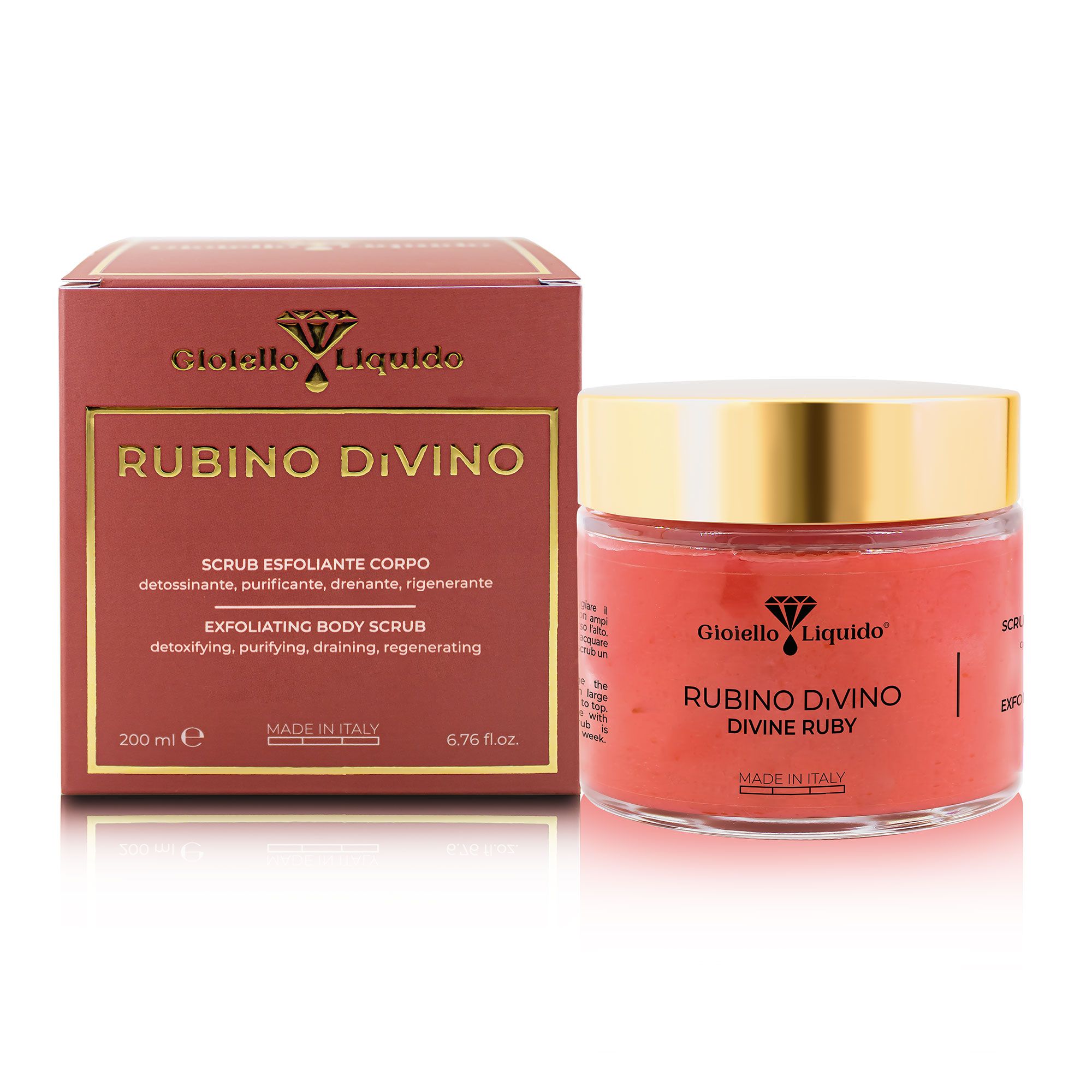 Gioiello Liquido Körperpeeling "Divine Ruby"