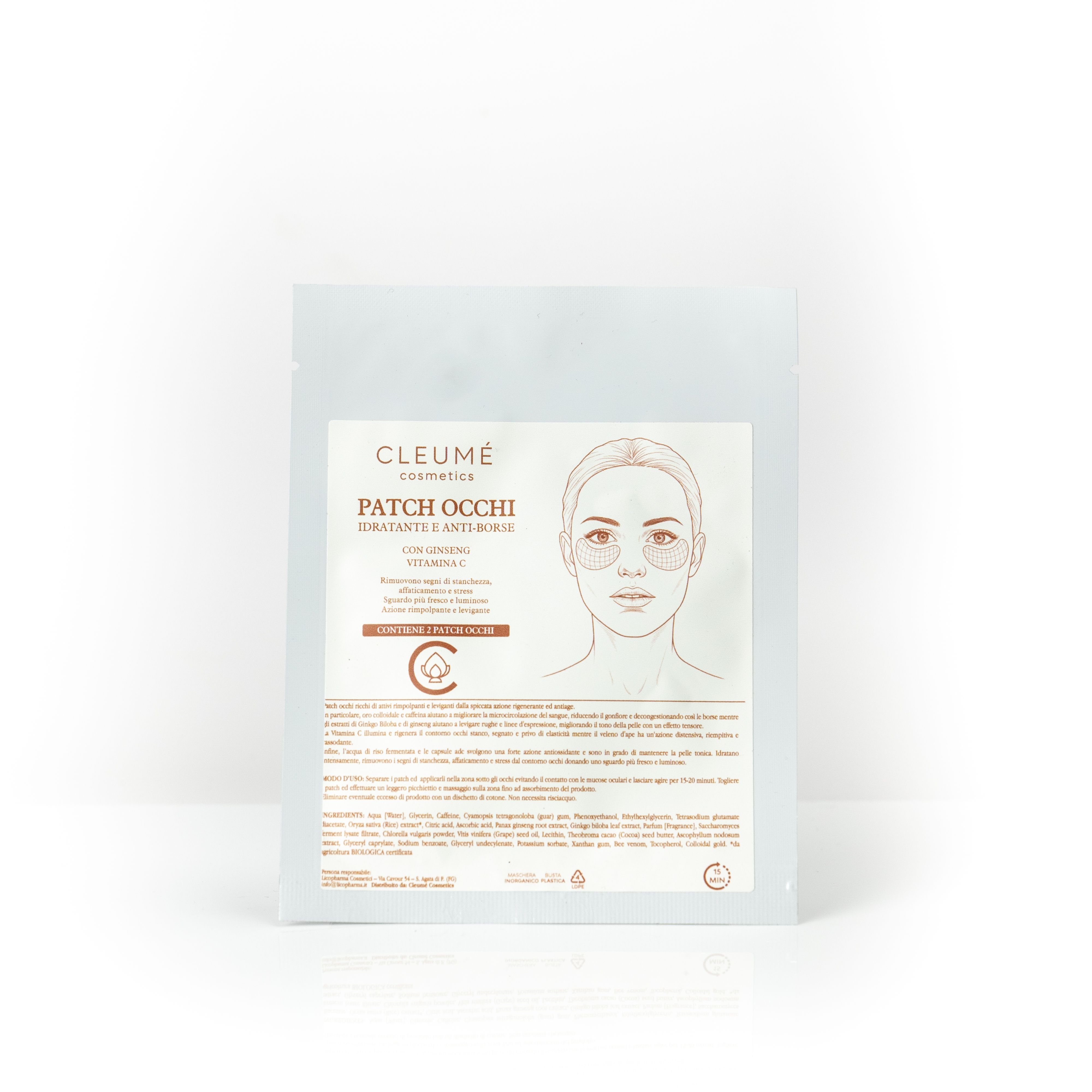 CLEUMÉ COSMETICS Patch Occhi Anti Borse Oro
