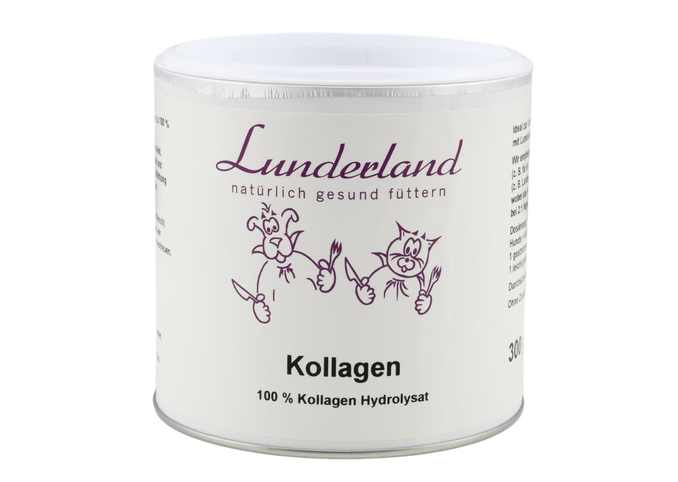 Lunderland Kollagen 0,34 kg Futter