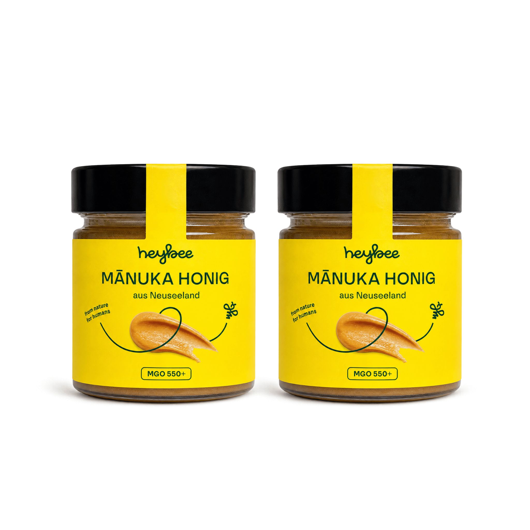 heybee Manuka Honig MGO 550+ 2x250 g