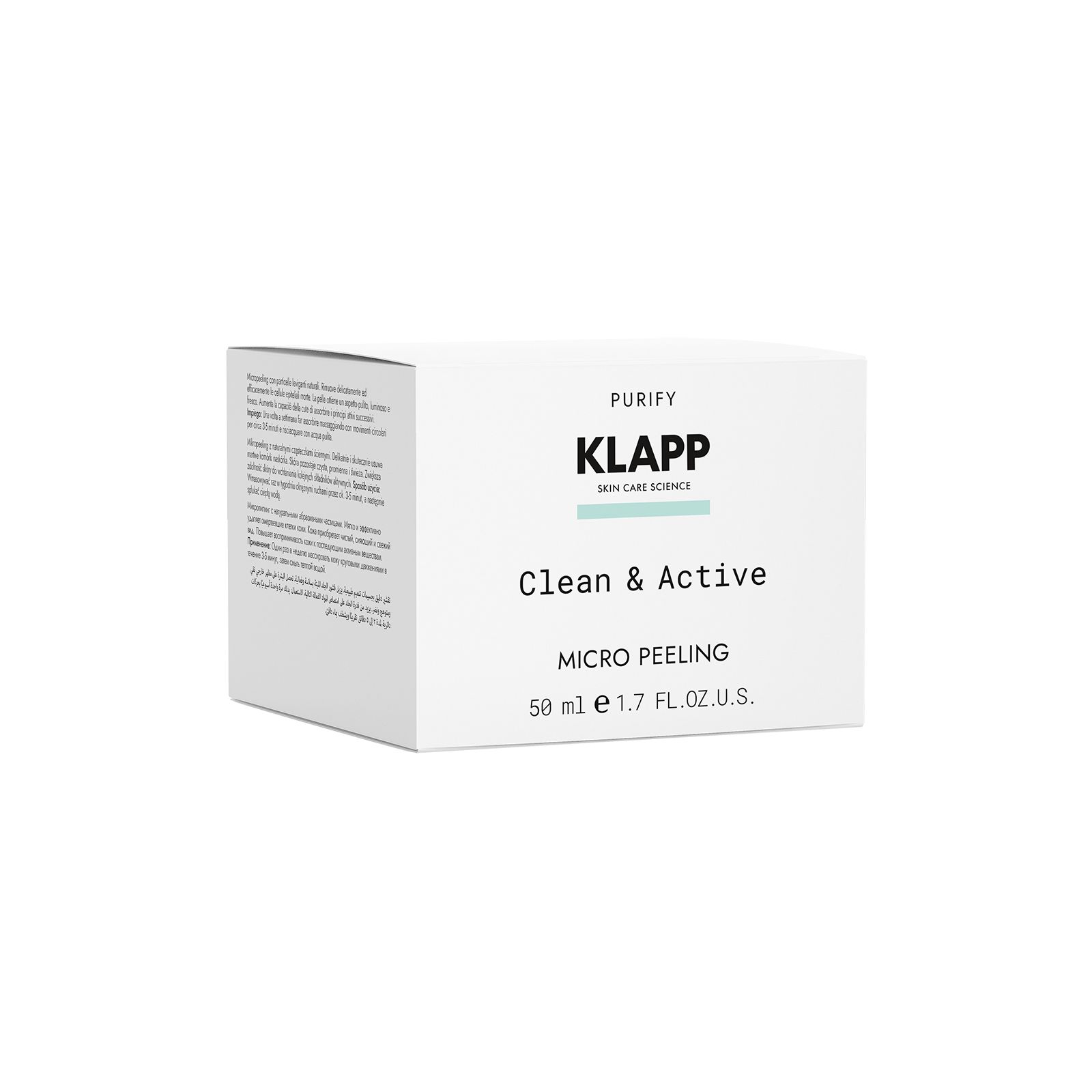 Klapp, Clean & Active Micro Peeling