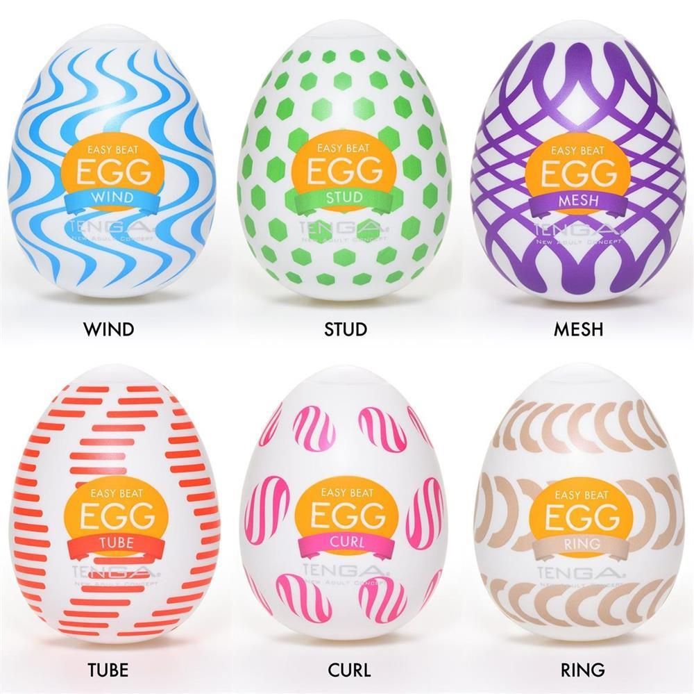 Tenga Ei Masturbator-Set „Tenga Egg Variety Pack Wonder"