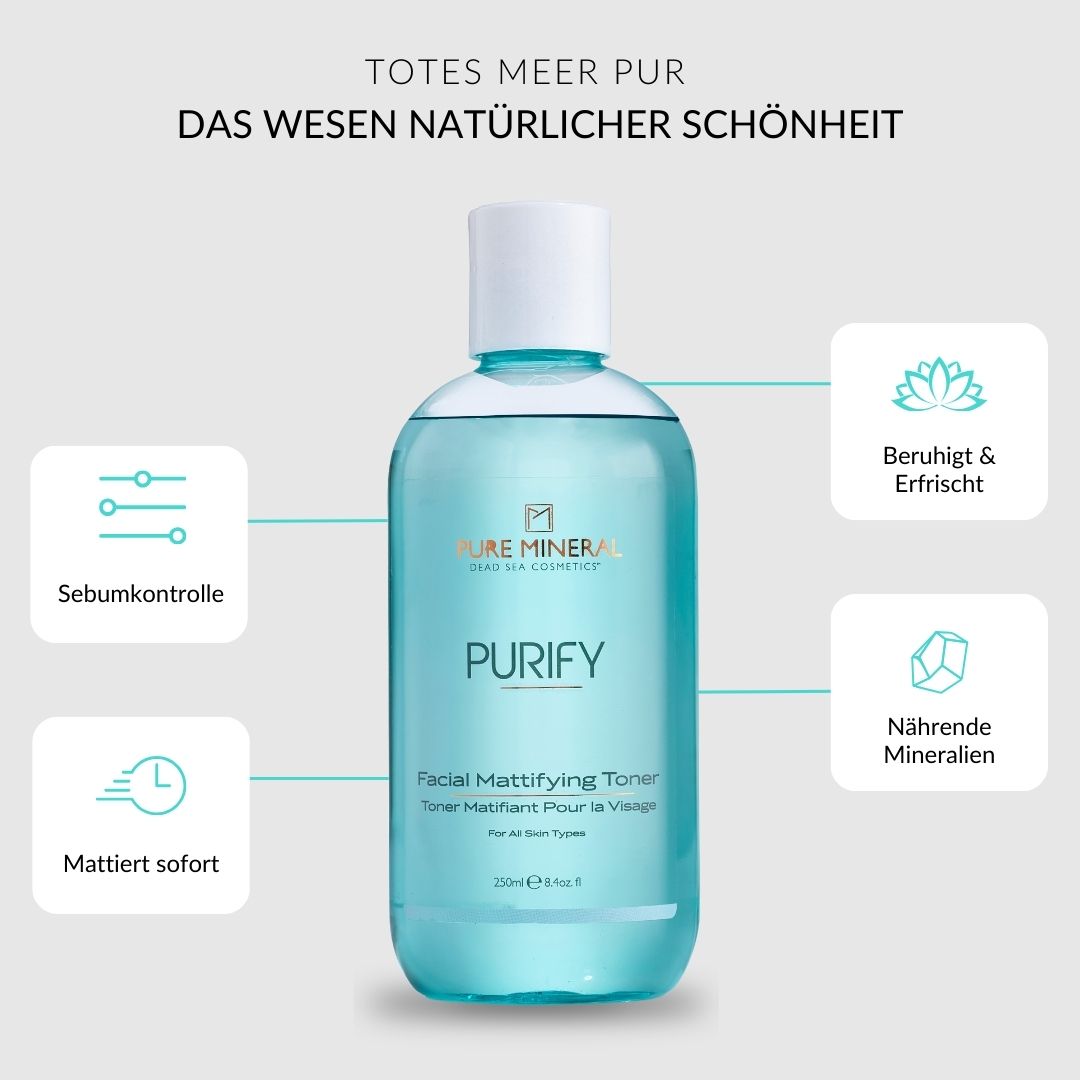 Pure Mineral - Mattierendes Gesichtswasser