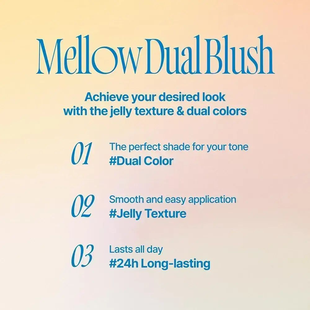 FWEE Mellow Dual Blusher RD02 Another Me – Zweifarbiger Rouge