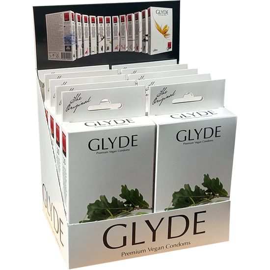 Glyde Ultra *Supermax* Kingsize Kondome, zertifiziert mit der Vegan-Blume, Vorteilspackung