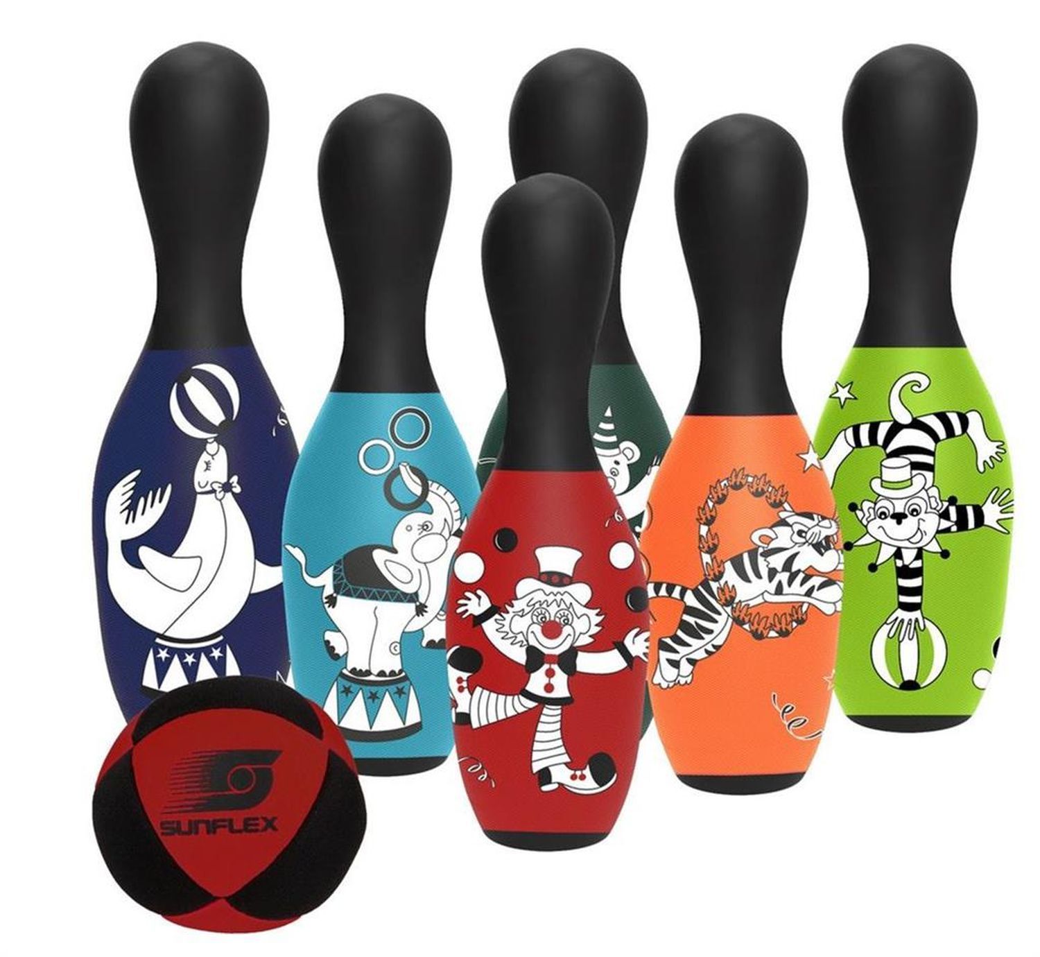 Sunflex Sunflex Bowlingset Circus