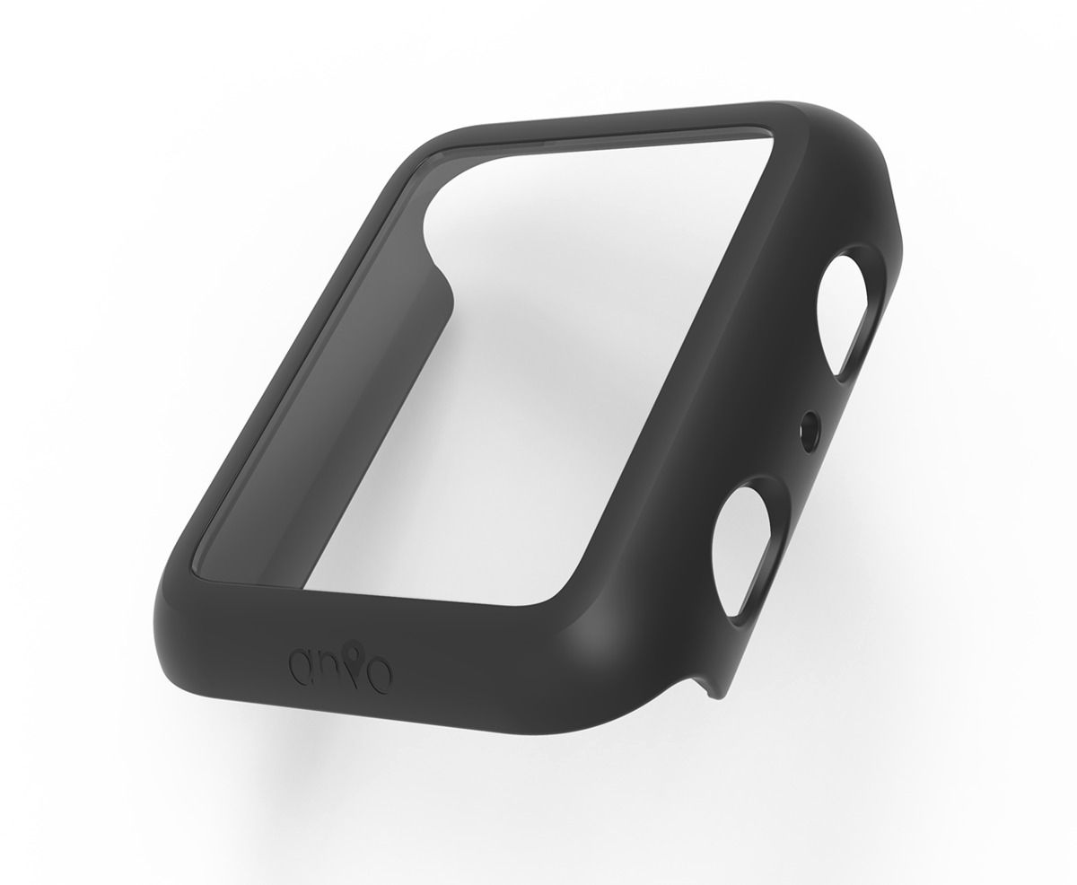 ANIO 5 Case Hülle Smartwatch Kunststoff Protector-Case mit Schutzscheibe