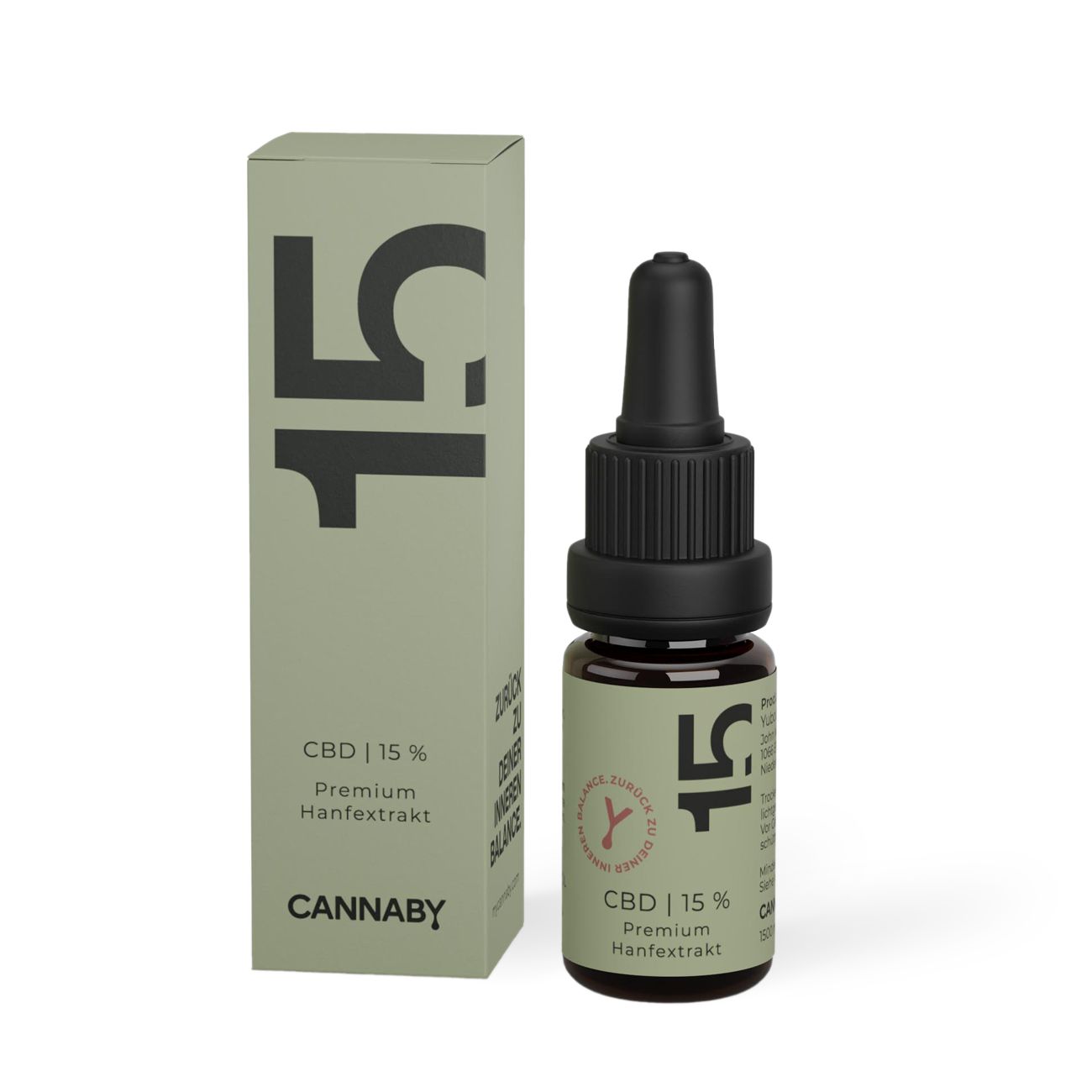 CANNABY CBD Premium Öl 15%