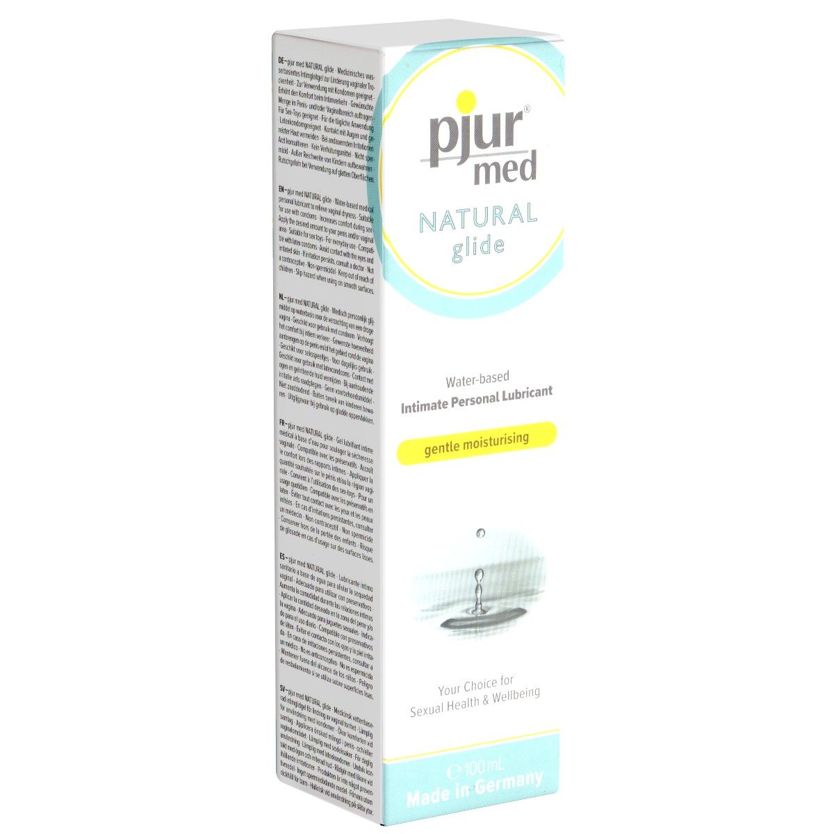 pjur® MED *Natural Glide* Gentle Moisturising, natürliches Gleitgel für trockene & beanspruchte Haut