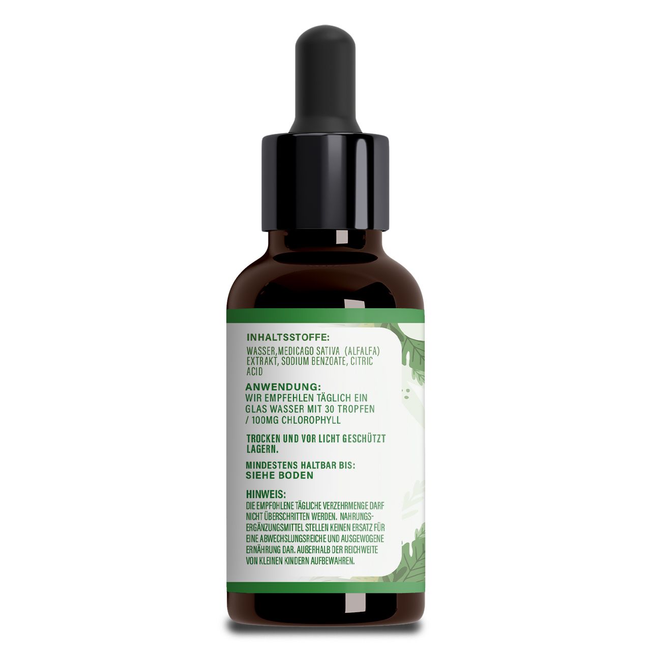 Enolenia® | Chlorophyll Tropfen | verdauungsfördernd & hochdosiert