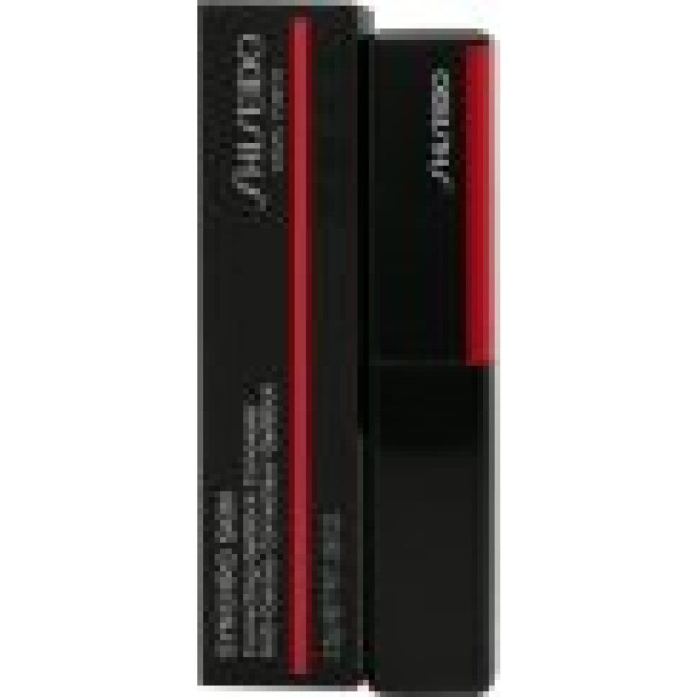 Verpackung des Shiseido Synchro Skin Gelstick Concealer. Schwarze Schachtel mit rotem Akzent und Produktnamen.