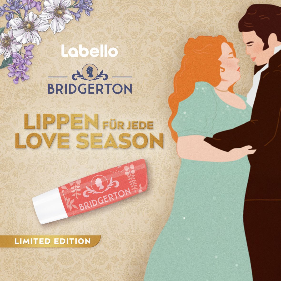 Labello Limited Bridgerton Edition Lippenpflegeset