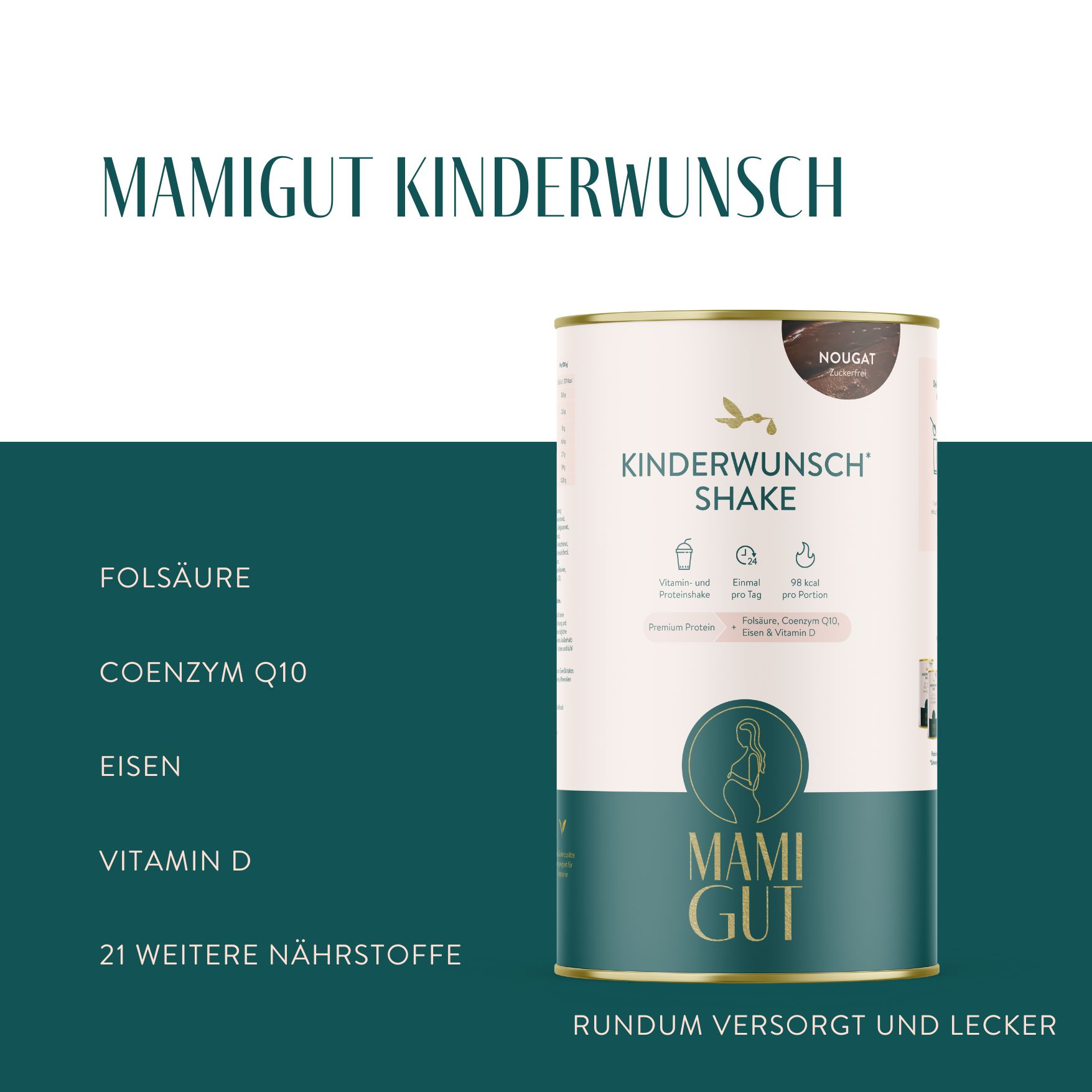 MamiGut Kinderwunsch (bis 14. SSW) Monatspaket