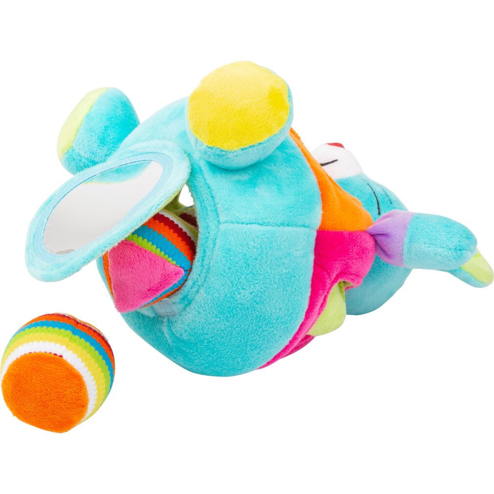 Small Foot 11419 Stoffspielzeug Steck-Maus Motorikspielzeug aus Plüsch