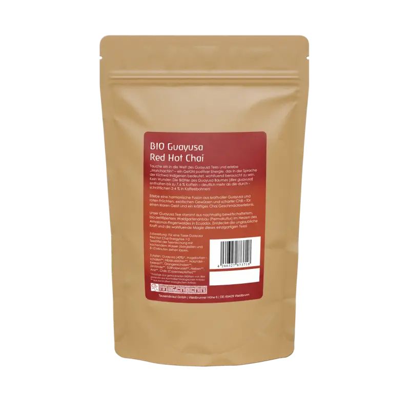 Matchachin Guayusa Red Hot Chai BIO
