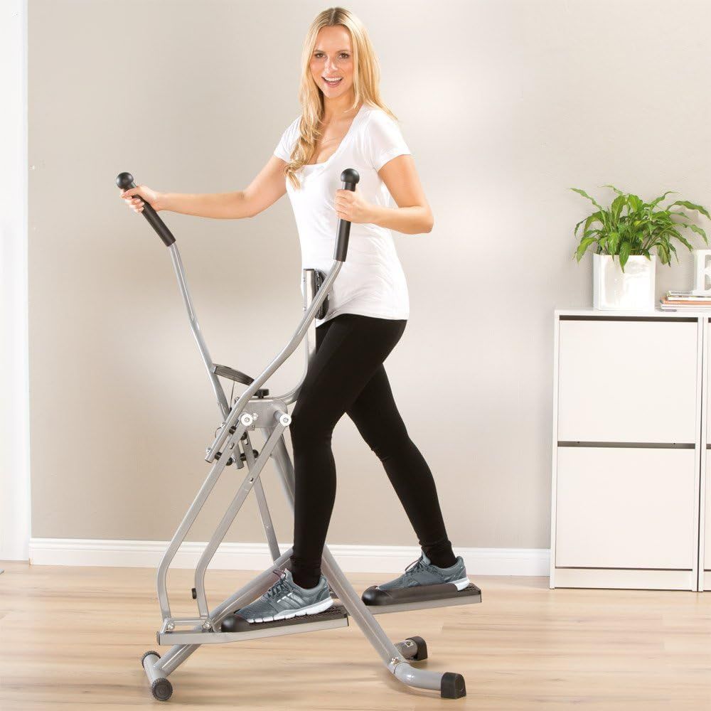 aktivshop Crosstrainer Nordic Walker, Air Walker, Stepper, Nordic Walking Heimtrainer, Klappbar