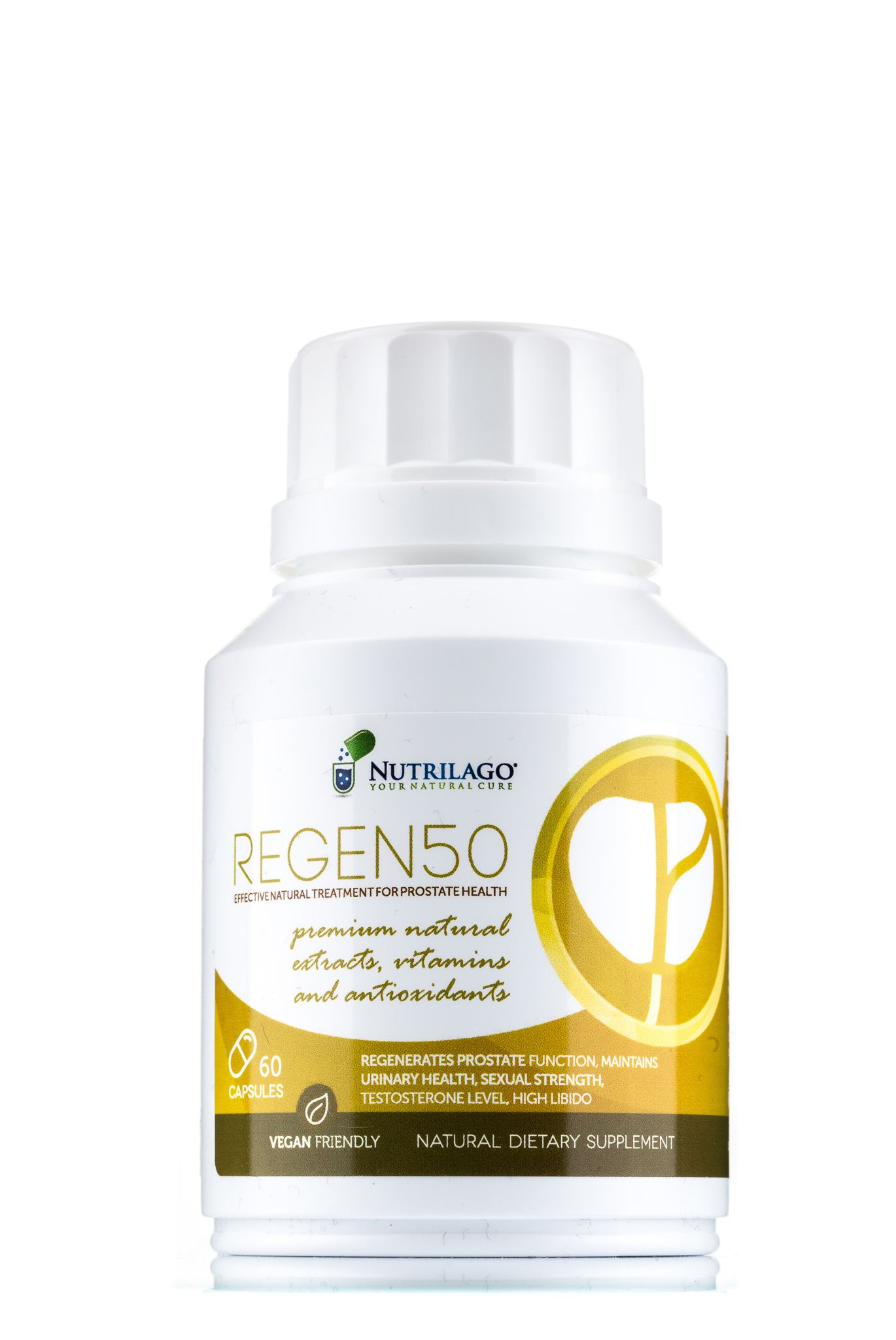 Nutrilago® REGEN50 - PROSTATA UND BLASE , Premium Komplex-Reich an Beta-Sitosterol uvm.