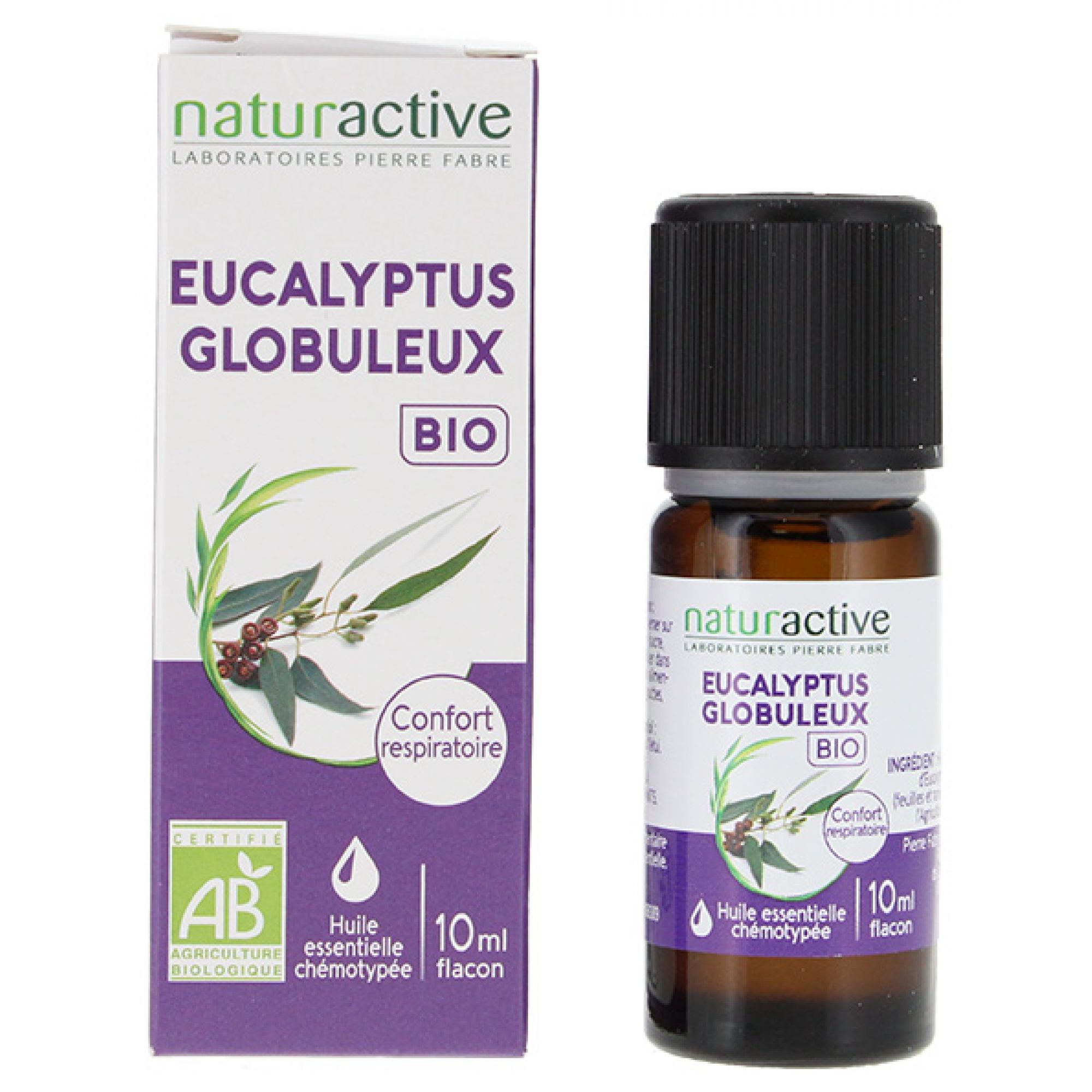 Naturactive Ätherisches Öl Eukalyptus Globulus (Eucalyptus Labill) Bio 8x3x3 cm