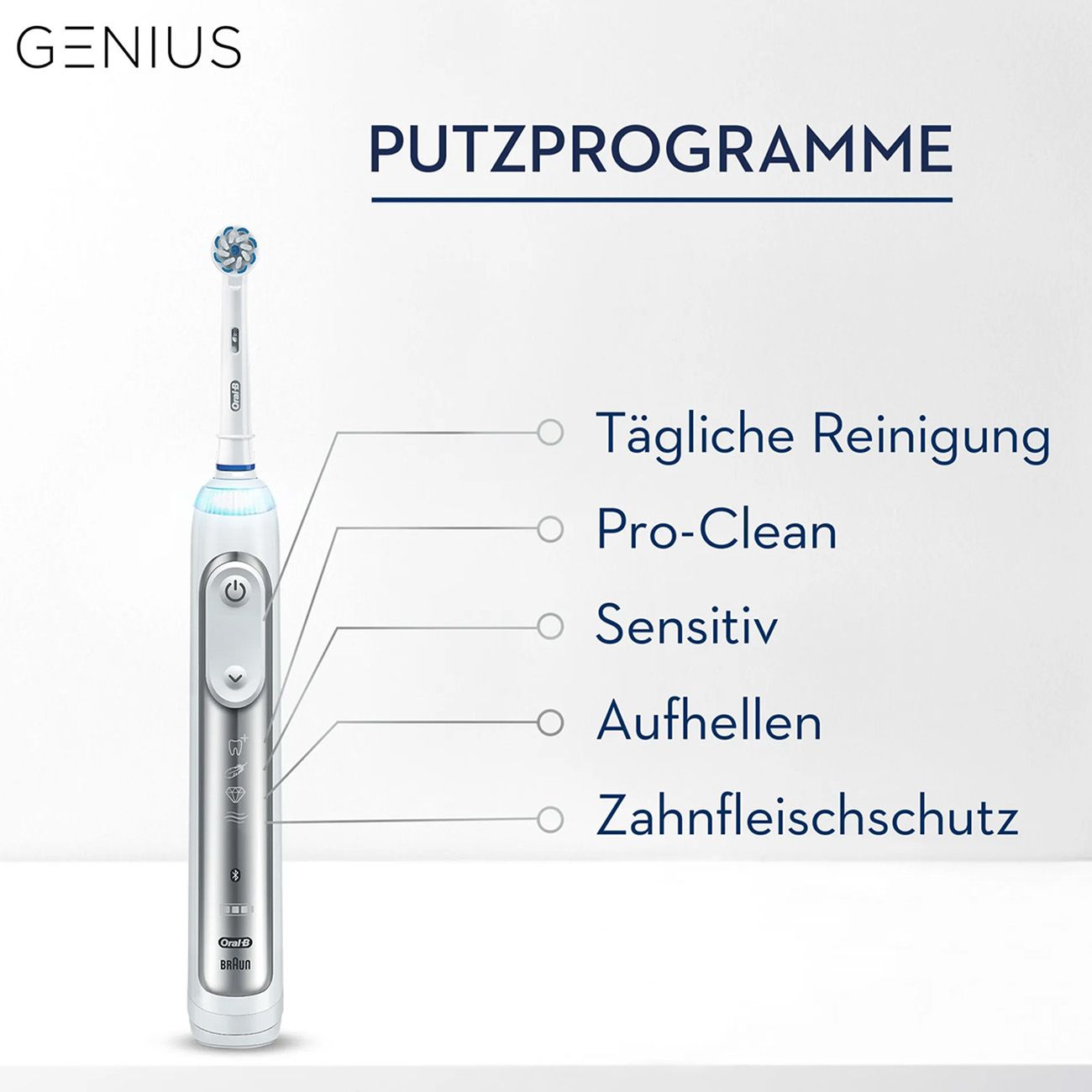 Oral-B Genius 8100S Elektrische Zahnbürste