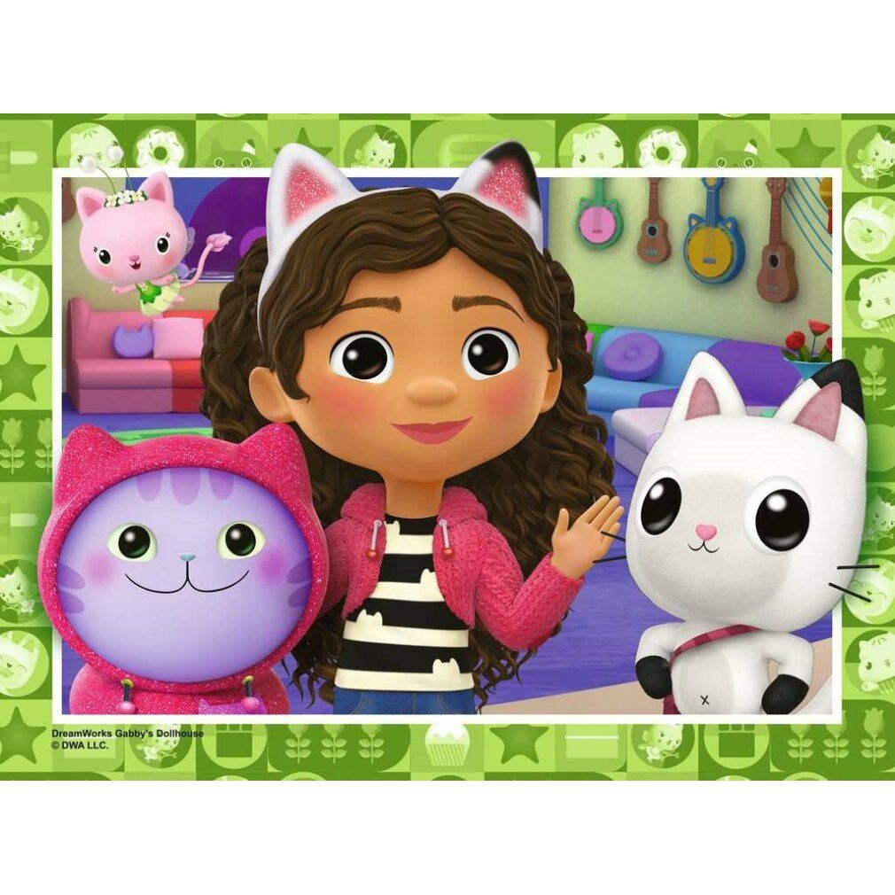 Puzzle 4 in box gabbys haus 03143 ravensburger