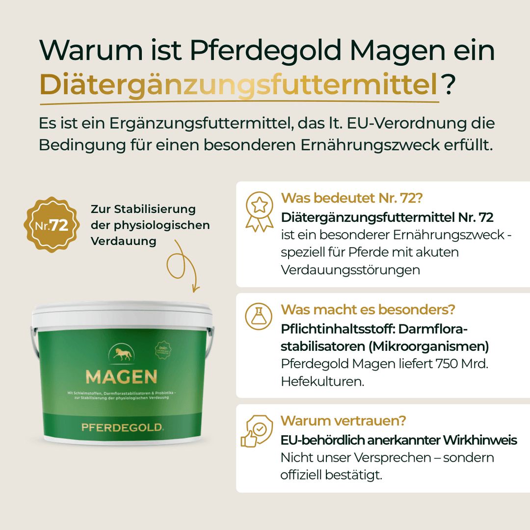 Pferdegold Magen