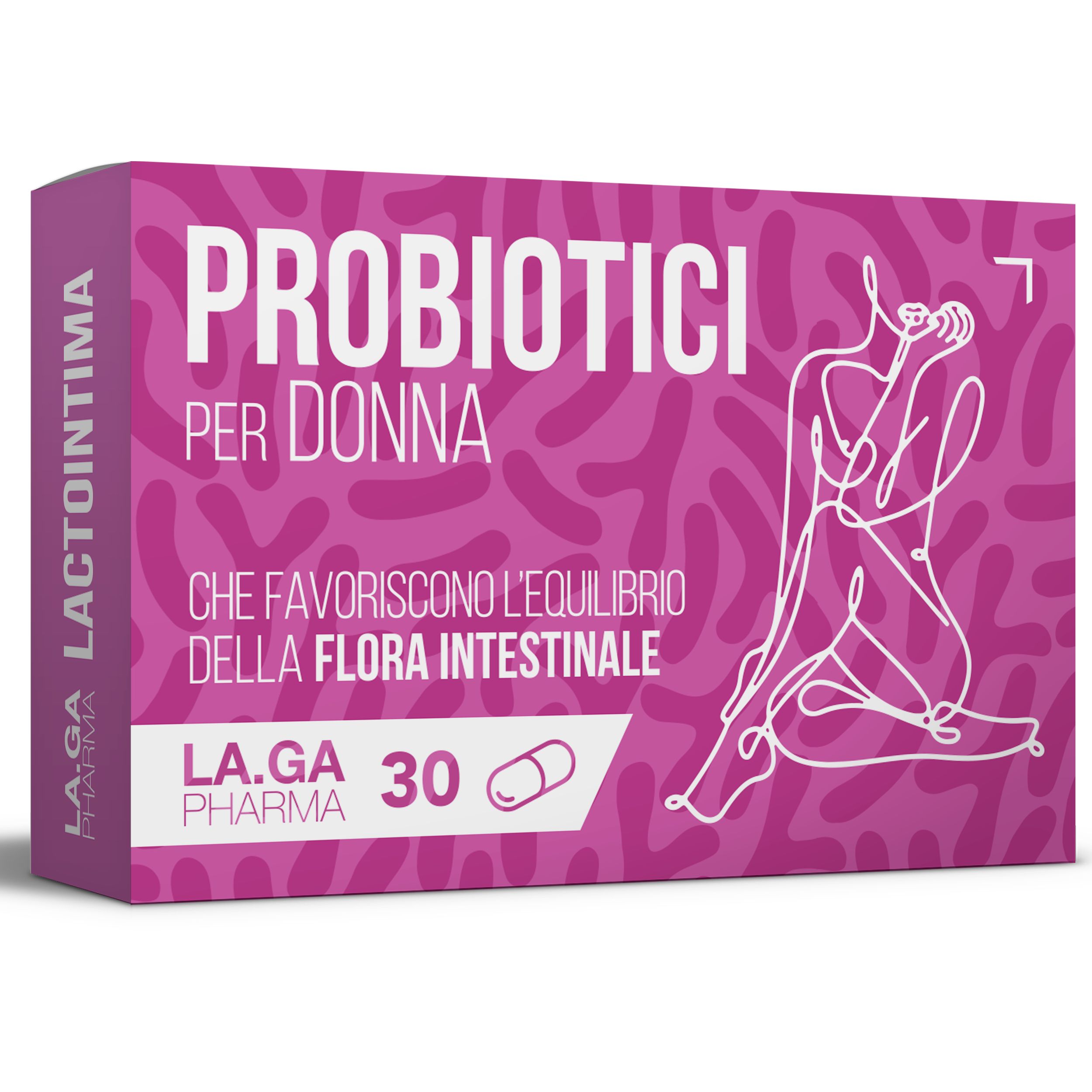 LA.GA LactoIntima© Probiotico Donna per la Flora Vaginale