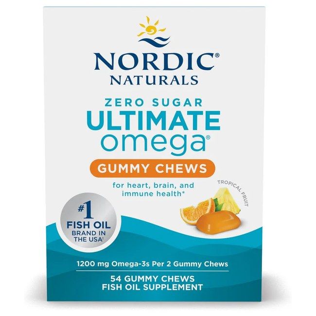 NORDIC NATURALS Ultimate Omega Zero Sugar - gusto frutti tropicali