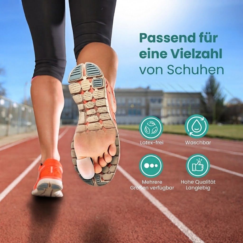 Silikon-Zehenschützer für den täglichen Gebrauch.