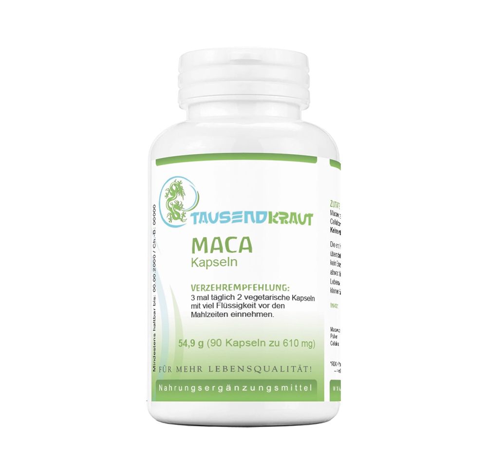 Tausendkraut Maca Kapseln