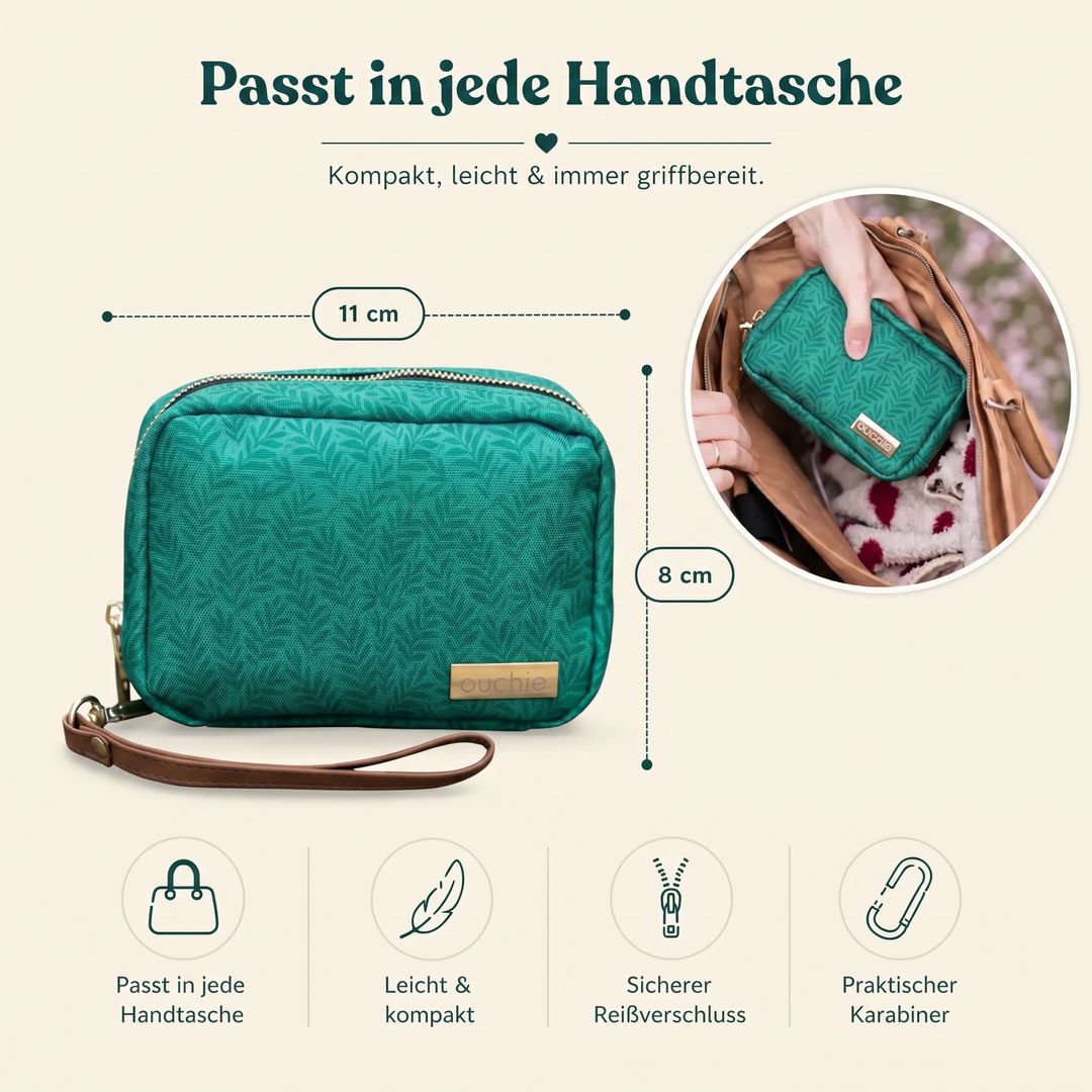 ouchie Mini Erste-Hilfe-Set Farbe Evergreen