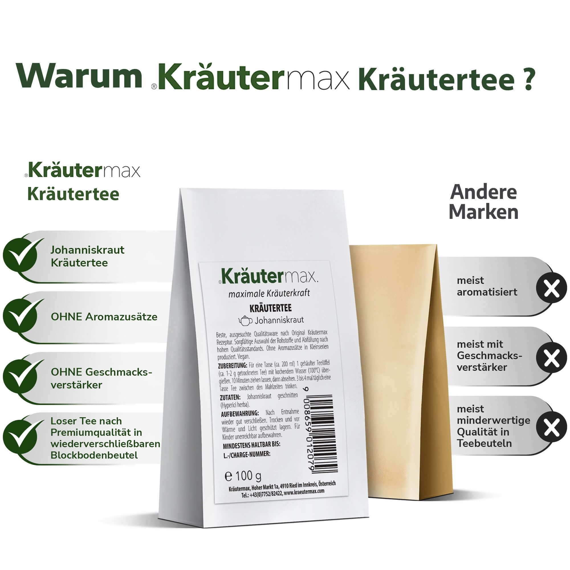 Kräutermax Johanniskraut Tee 100 g