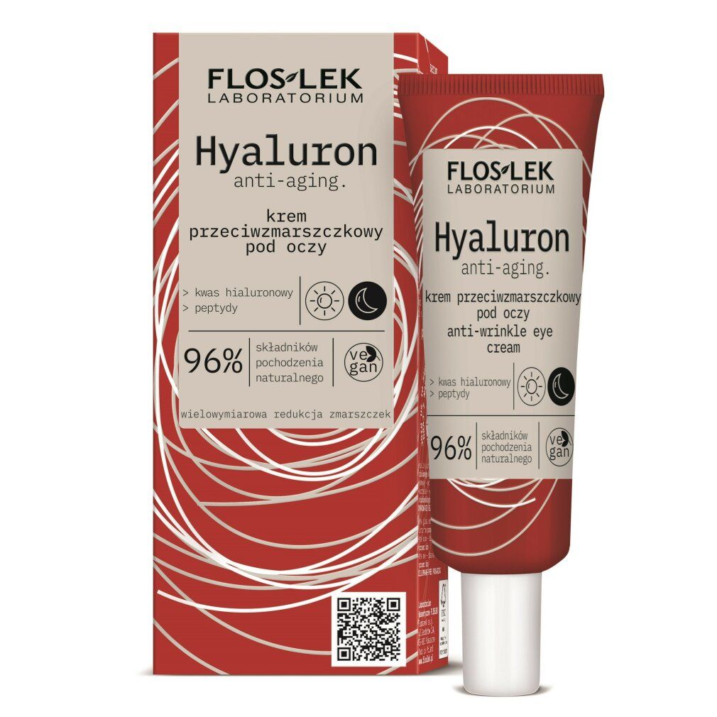 Floslek Hyaluron Anti-Falten Augencreme 0,03 l