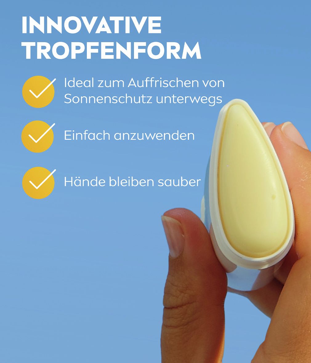 NIVEA SUN Breathable UV Specialist Silky UV Stick LSF 50+ 98 % UVB-Schutz