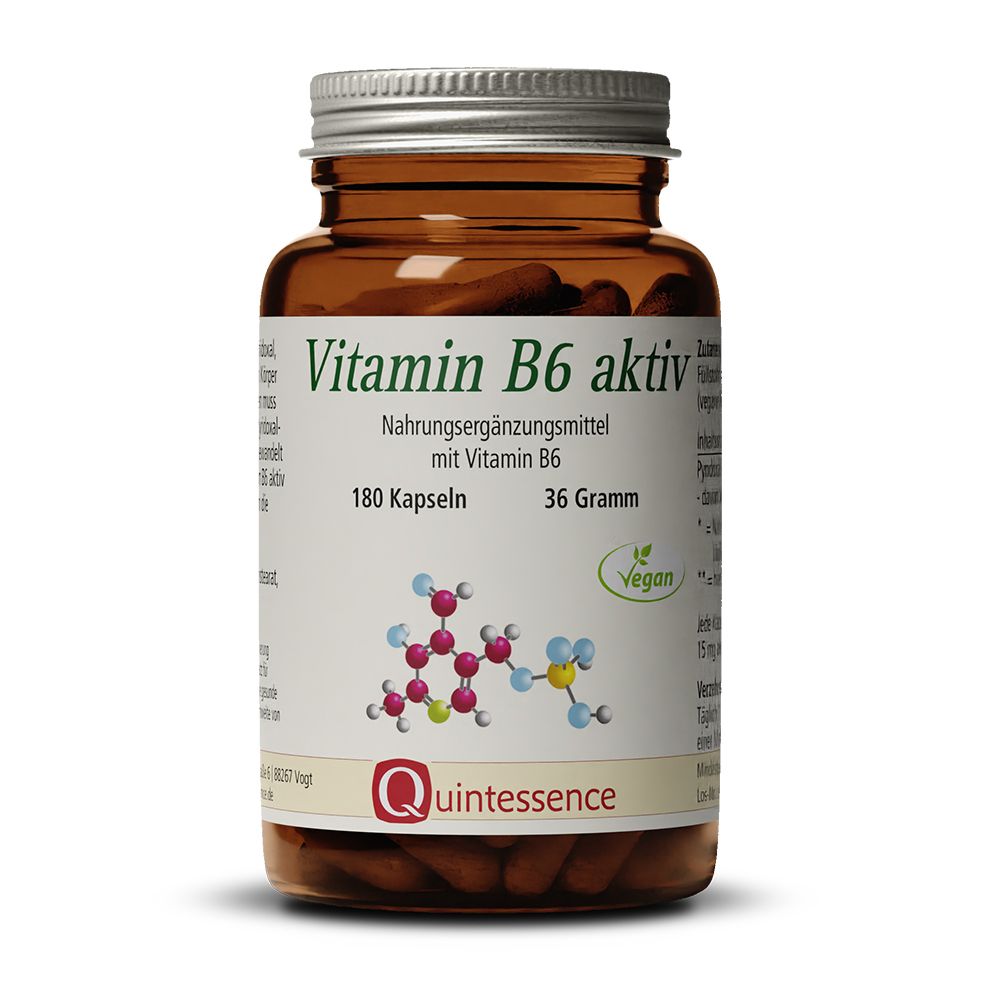 Vitamin B6 aktiv Kapseln von Quintessence